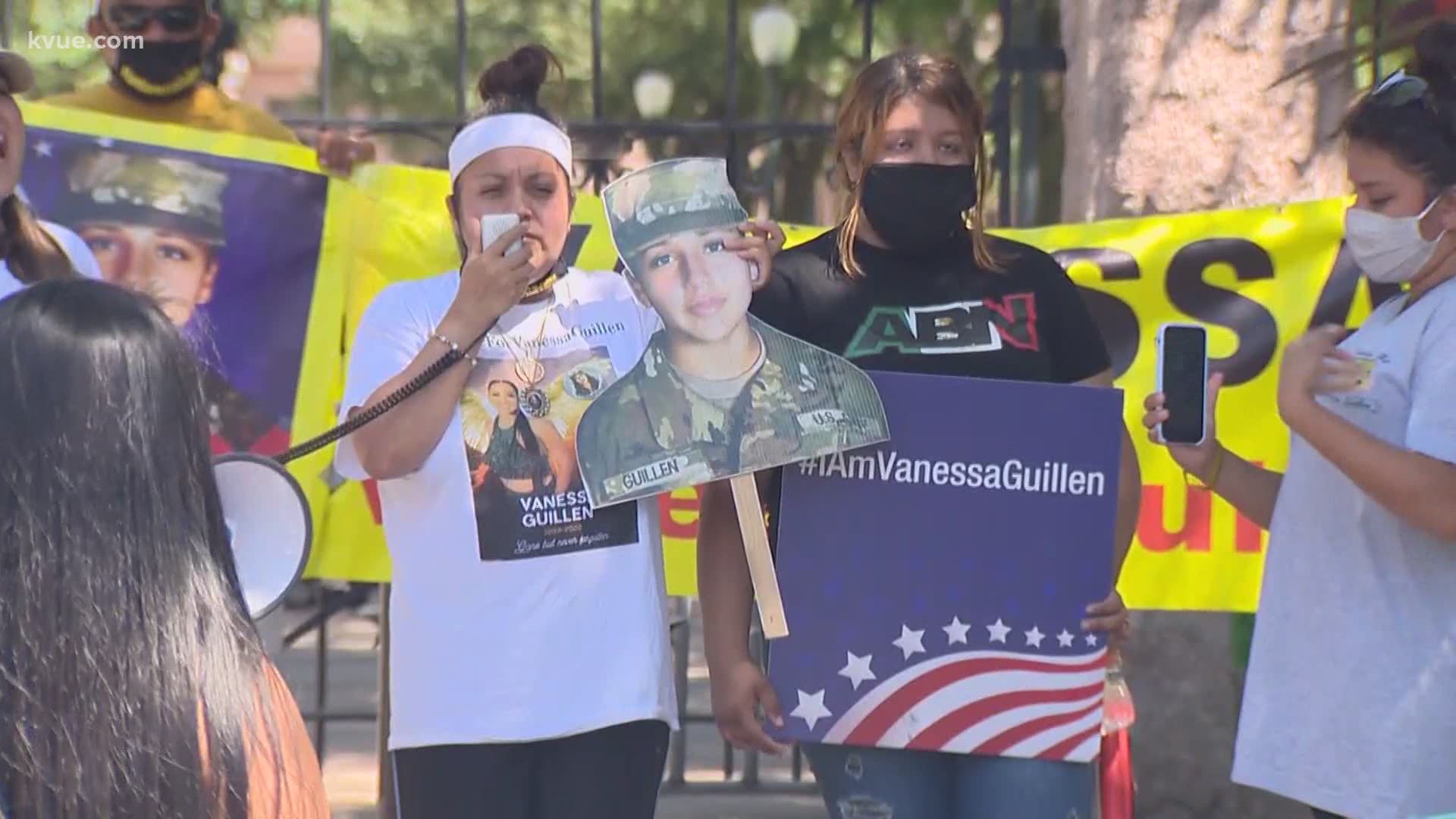 On Monday, protesters in Austin are demanding justice for specialist Vanessa Guillen.