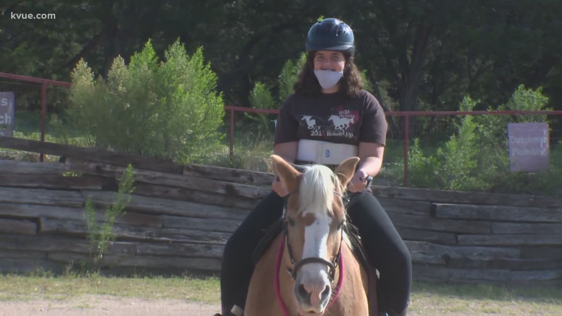 Doctors told Reagan Lowman's family she would never be able to walk. But equestrian sports helped her prove them wrong.