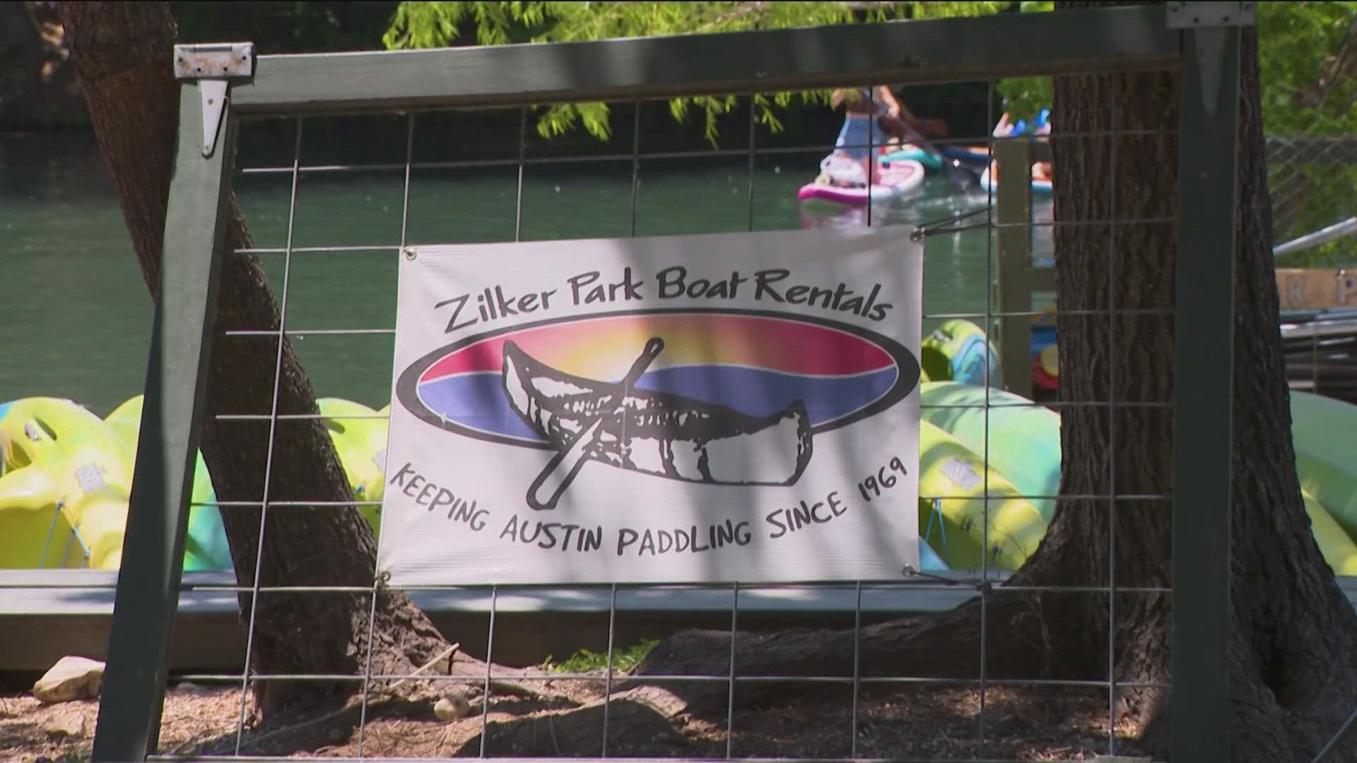 The co-owner of Zilker Park Boat Rentals is trying to get it historical landmark preservation status, so she can save her family's 55-year-old business.