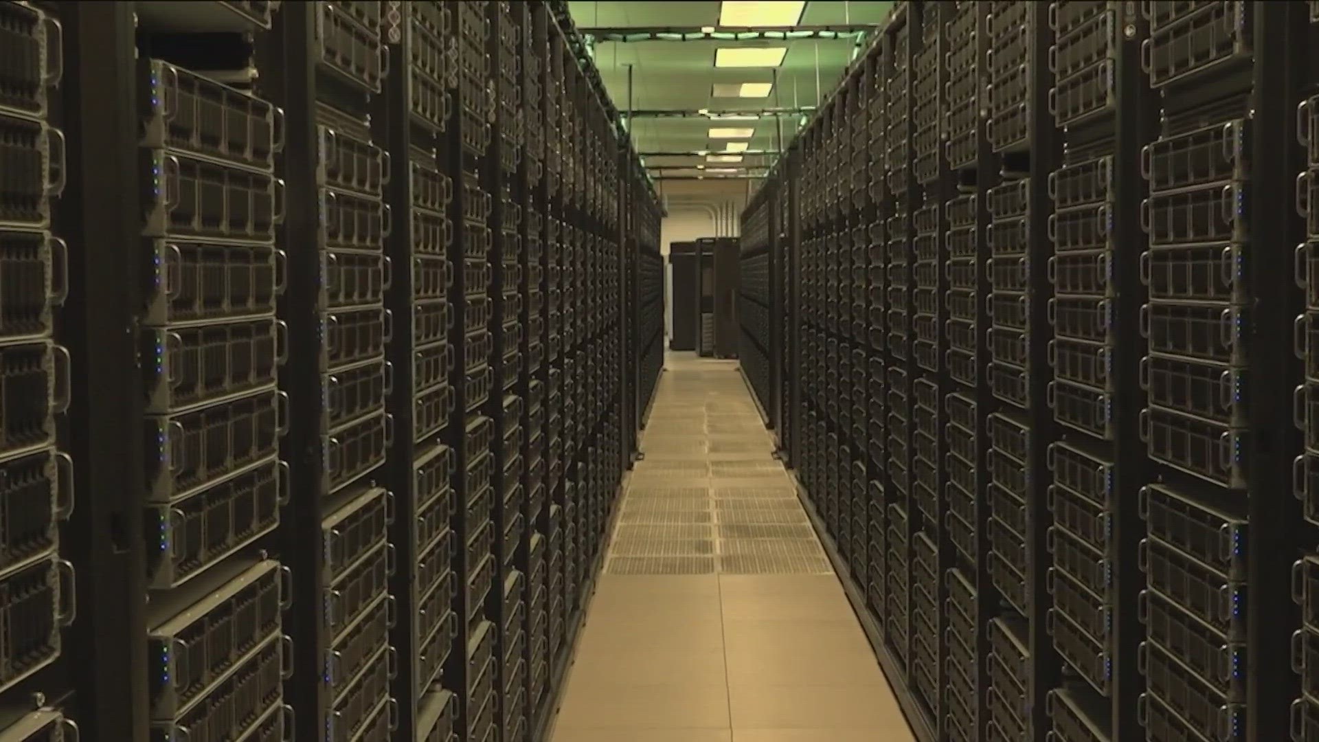 Massive data centers are popping up all around Central Texas. KVUE's Matt Fernandez takes us inside one of these centers.