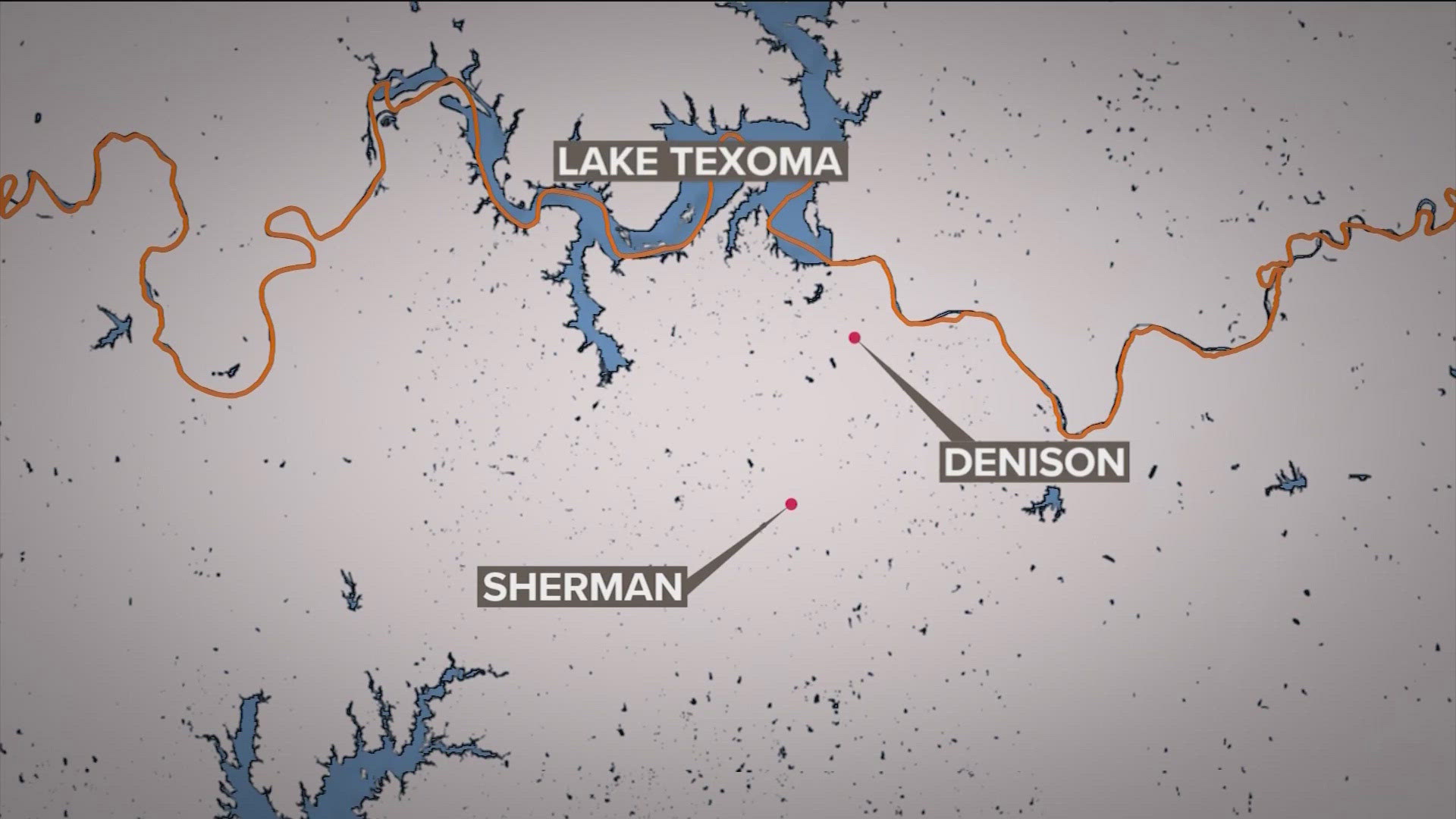 Both states equally swapped a little over an acre of land so a water pump station on Lake Texoma can be on the Texas side of the border.