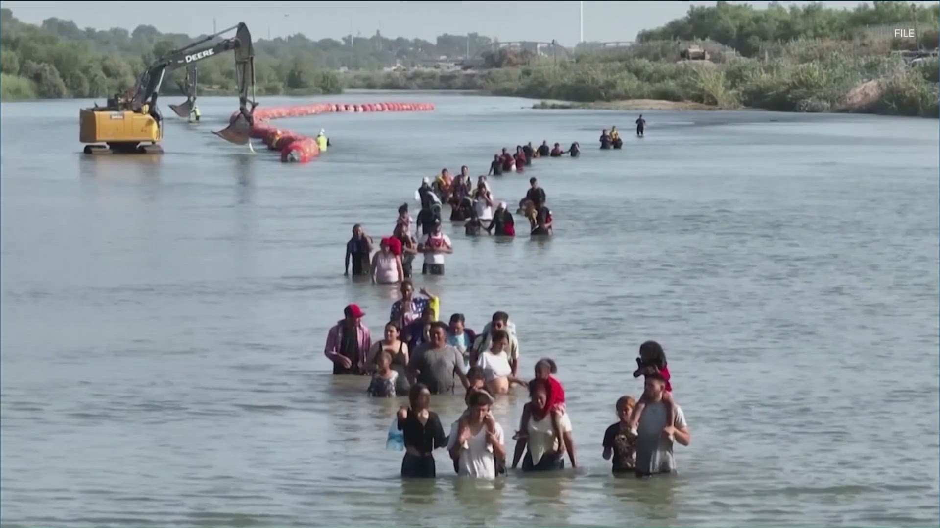 Gov. Greg Abbott is vowing to send more state personnel to the border to fight what he's calling an "invasion." It comes amid a fight over buoys.