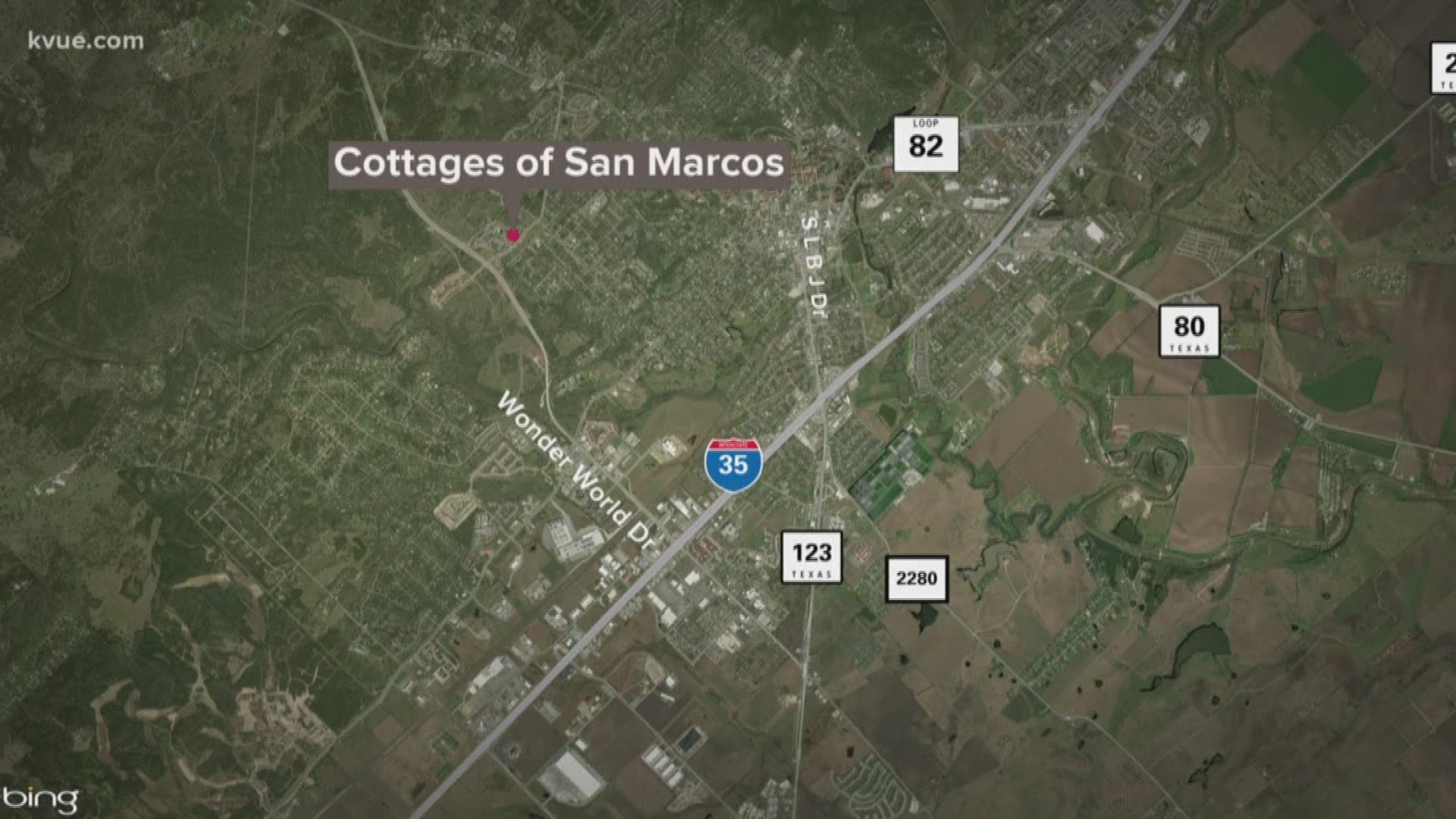 San Marcos police are searching for a man they believe broke into a woman's apartment and sexually assaulted her.