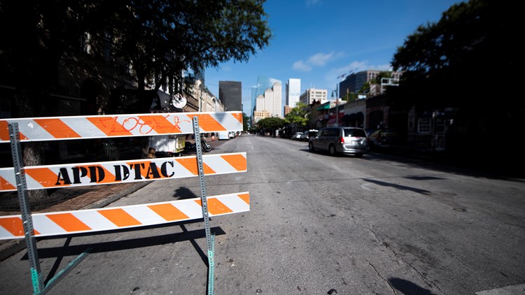 Police, City leaders say they're not reopening Sixth Street to traffic on weekends