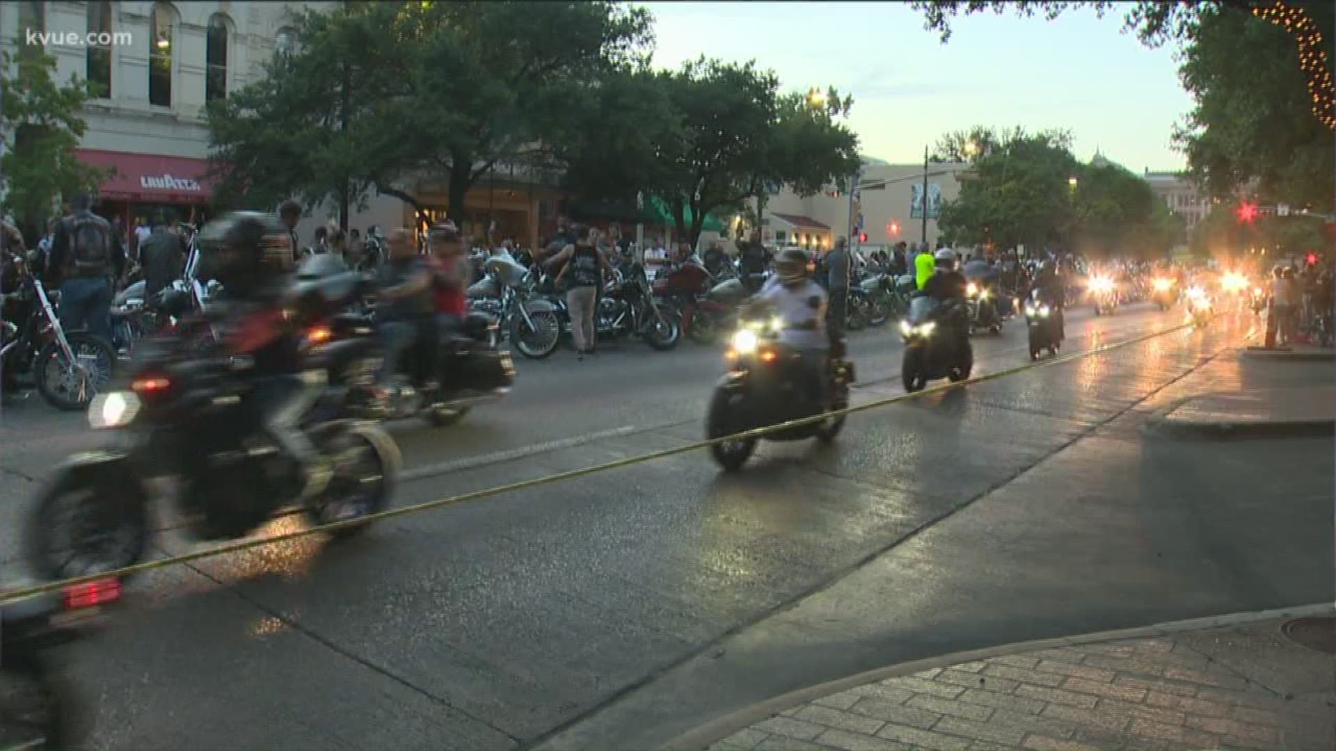 The sights and sounds of hundreds of motorcycles parading down Congress have become an Austin tradition.