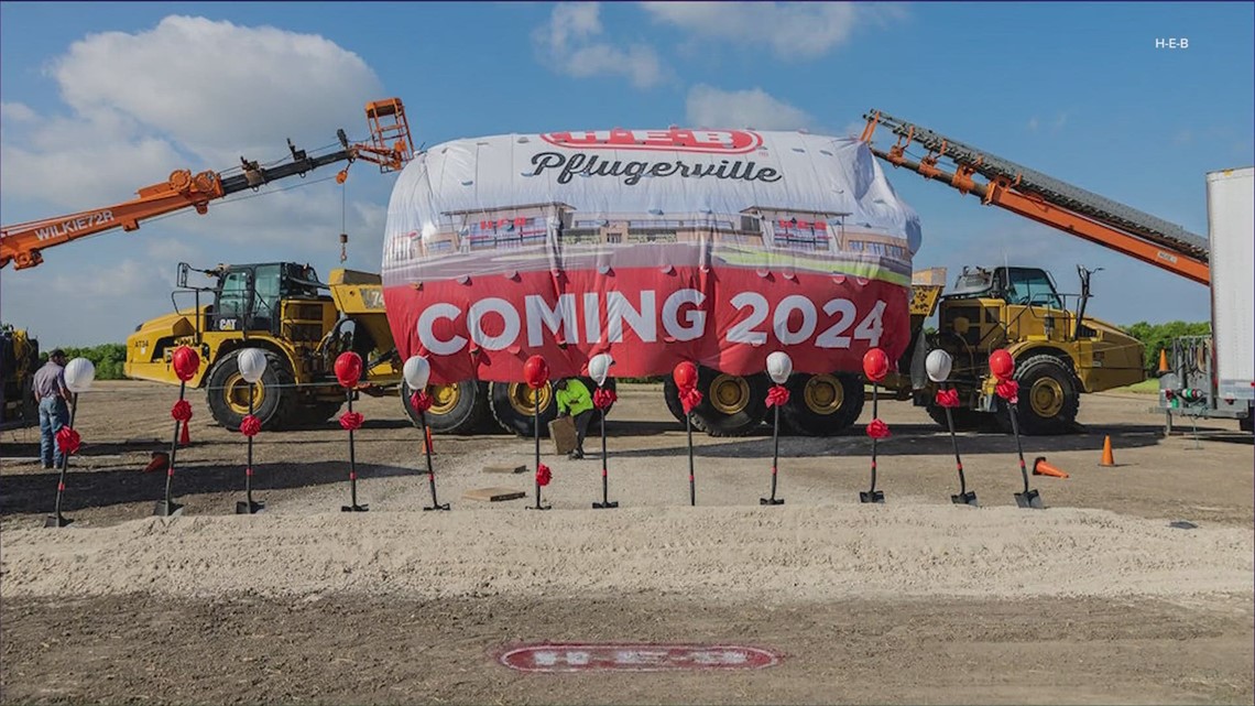 New H-E-B store in Pflugerville, Texas, to open in 2024 - Vimarsana News