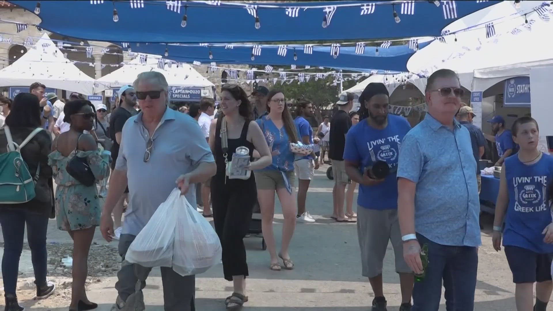 Sunday was the last day to enjoy some traditional Greek food and music at the fourth annual Austin Greek Festival. KVUE was there to see what it's all about.