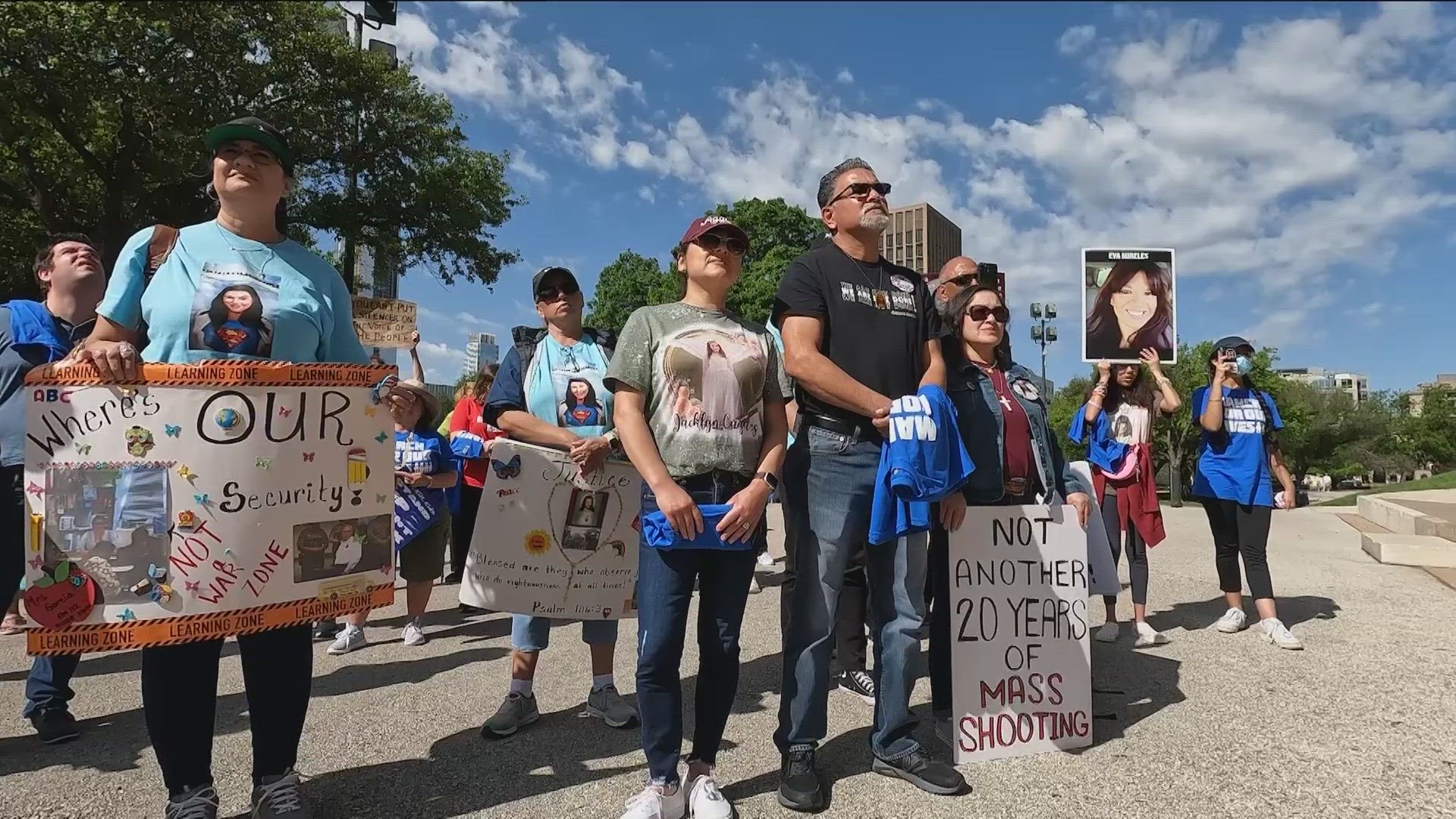 Young Texans took to the Capitol Saturday morning to demand justice. The March For Our Lives rally called on Texas lawmakers to pass gun reform bills this session.