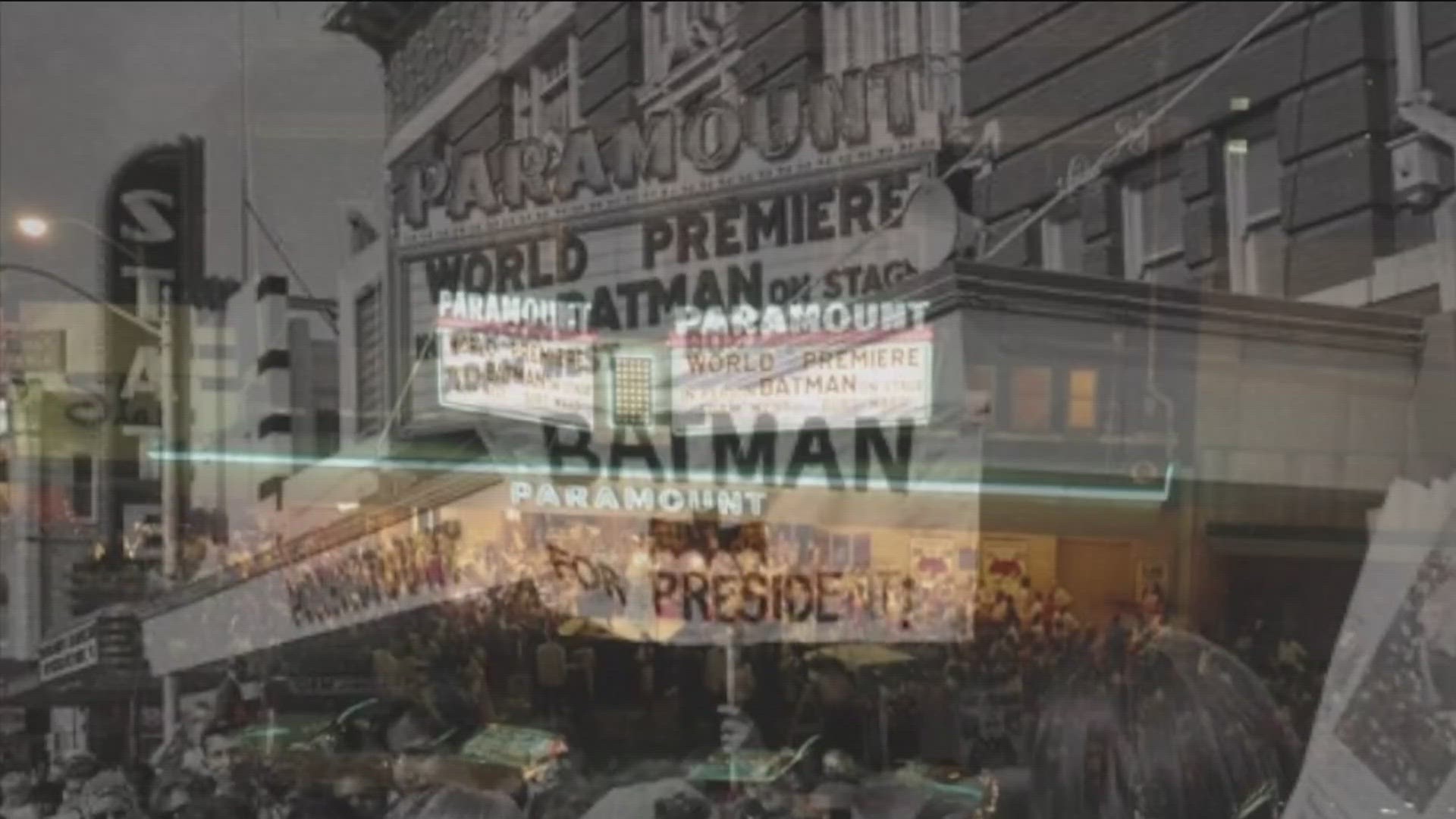 Batman's first feature-length film premiered at the Paramount Theatre in Downtown Austin in July 1966.