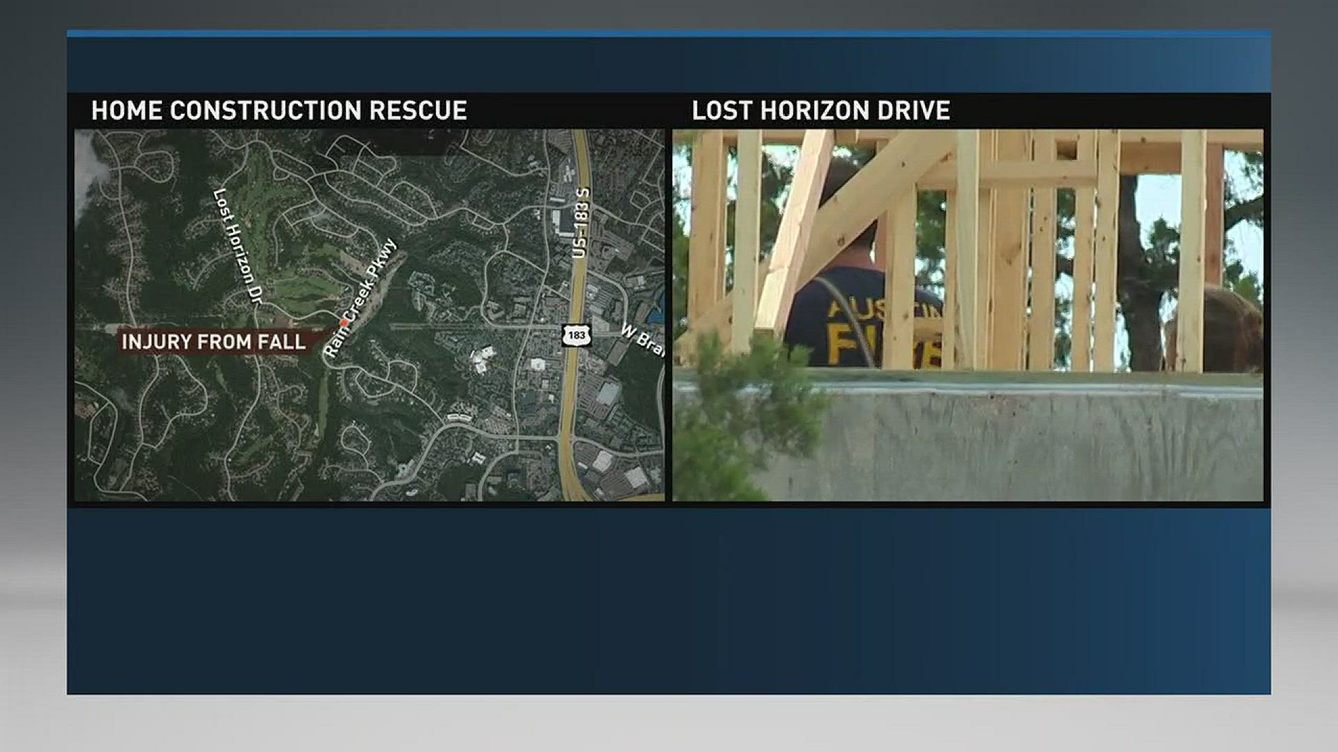 Travis County EMS and Austin Fire Department rescued a person from a fall in Northwest Austin.