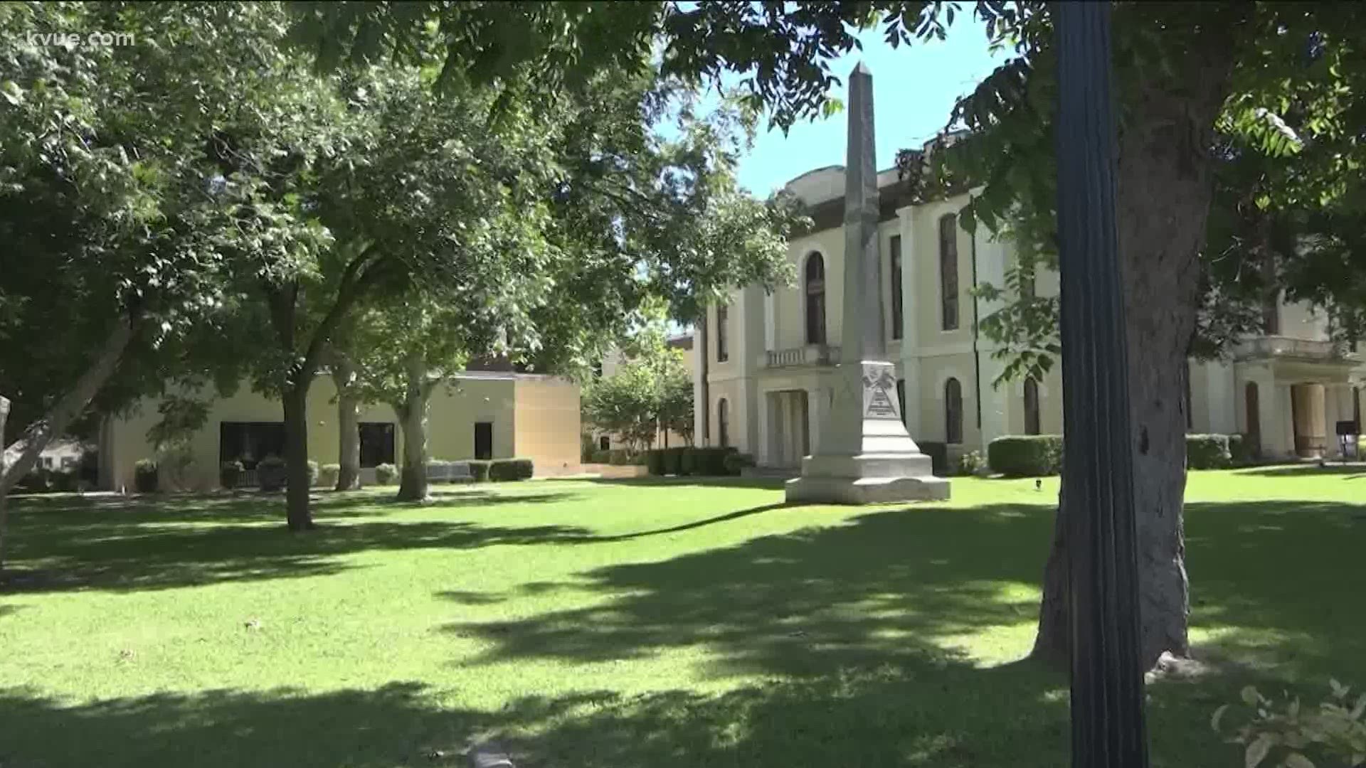 Bastrop County Judge Paul Pape says he supports removing the Confederate monuments outside of the county's courthouse.