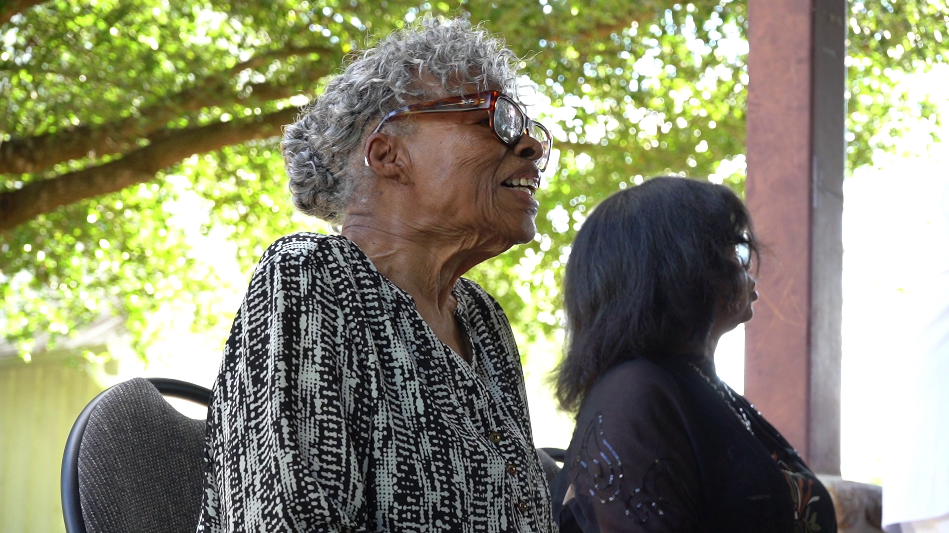 Lee spoke at a ceremony celebrating freedom, as a statue of Harriet Tubman that has been in Bastrop as part of an exhibit gets set to leave town.