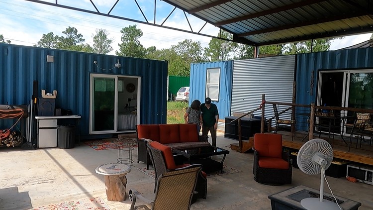 More people in Central Texas are turning to shipping containers to build homes
