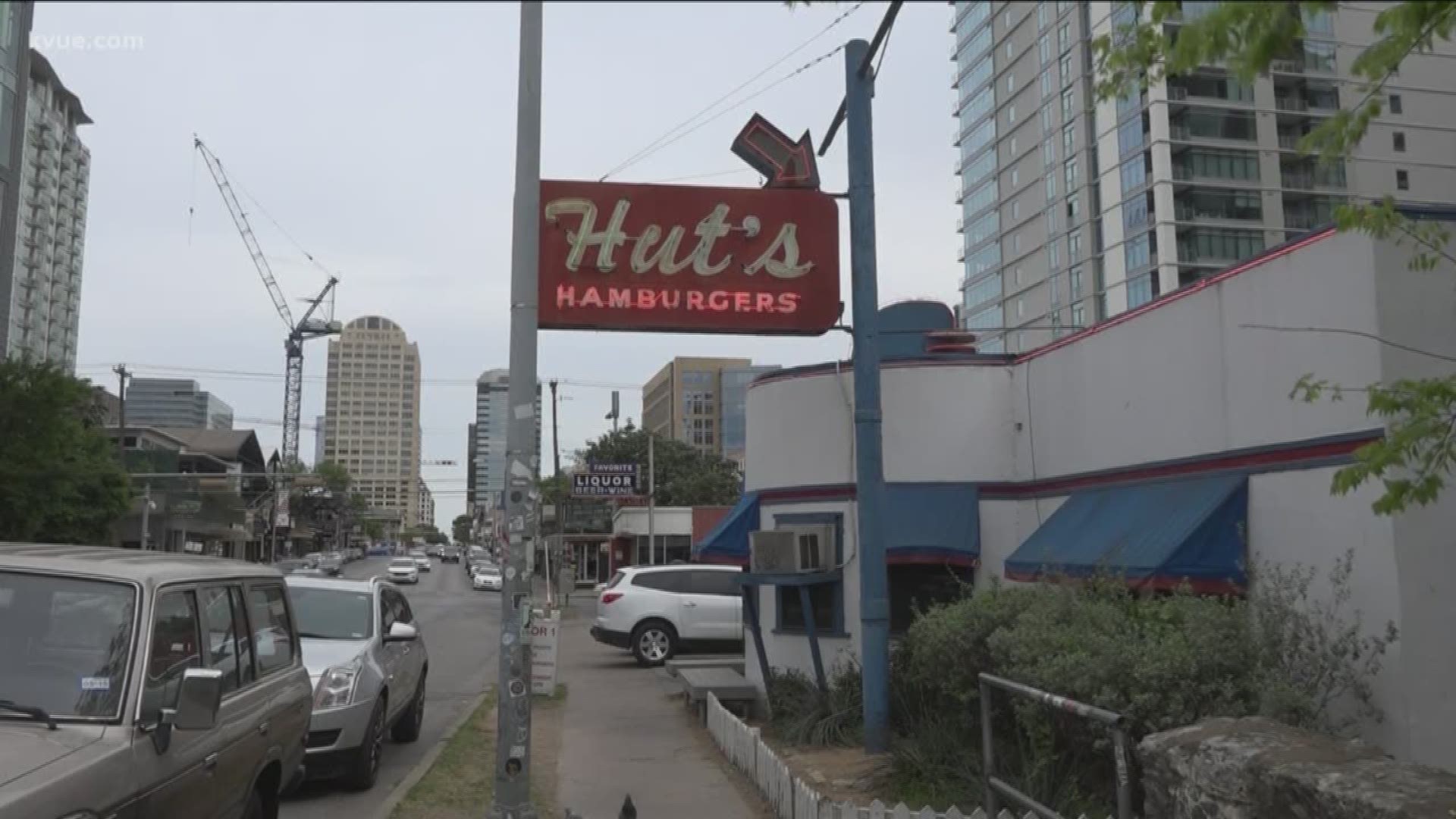 The Hut's Hamburgers on West Sixth will close on Oct. 20. The burger joint has been around since 1939.