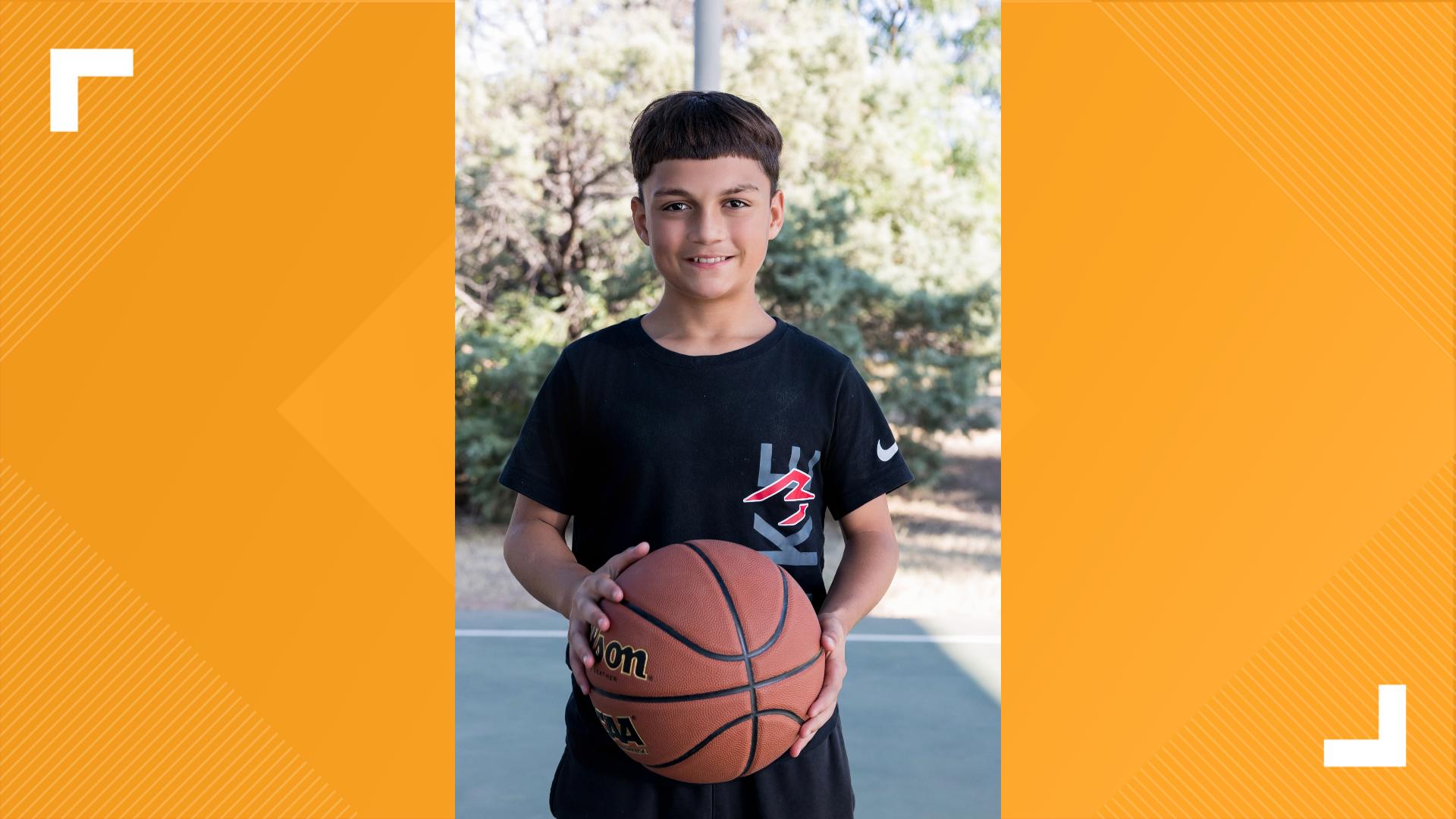 Julio is 14 years old and loves basketball, action movies and tamales.