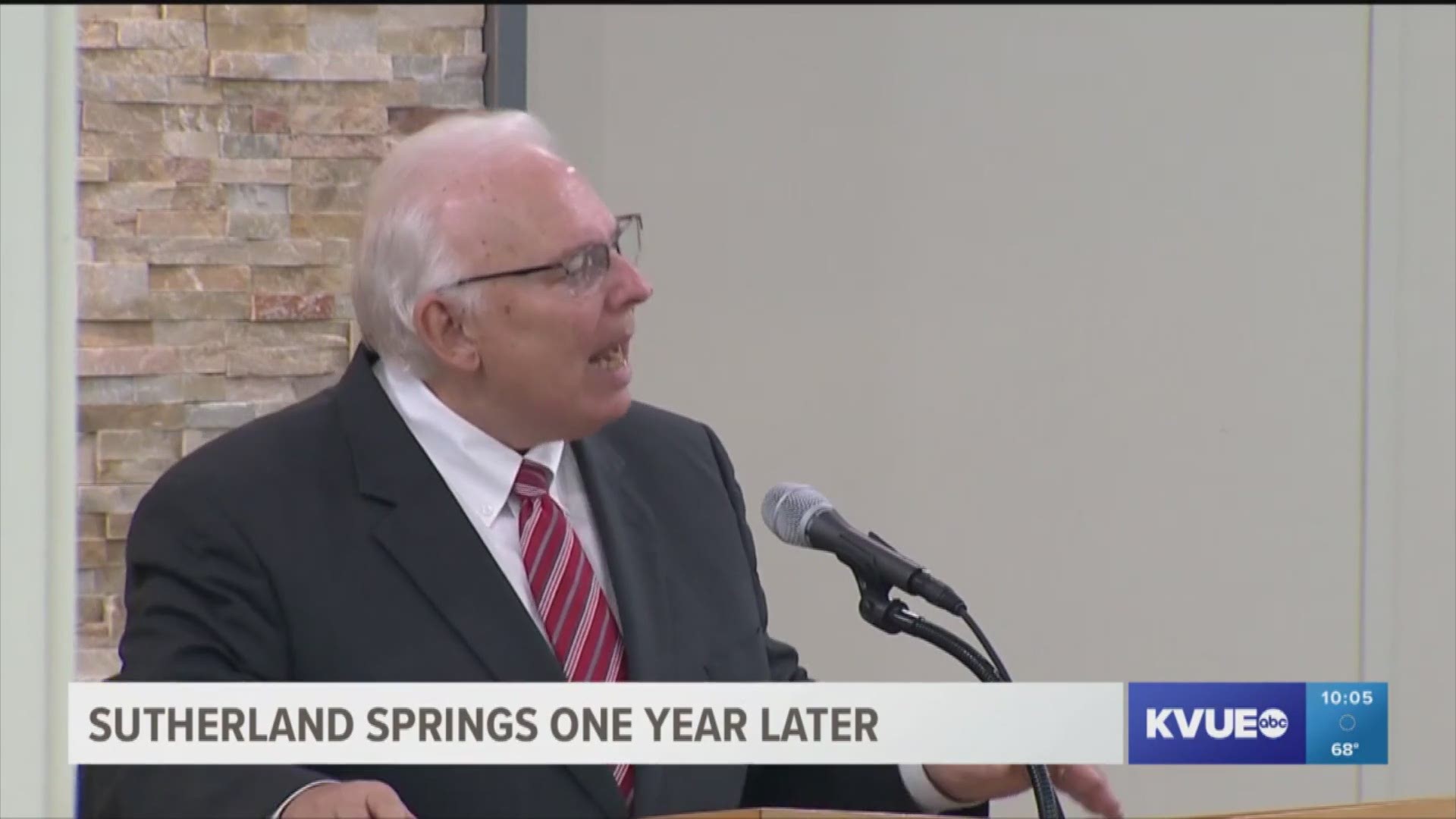 One year after a mass shooting at a church in Sutherland Springs, congregants came together to honor those who they lost.