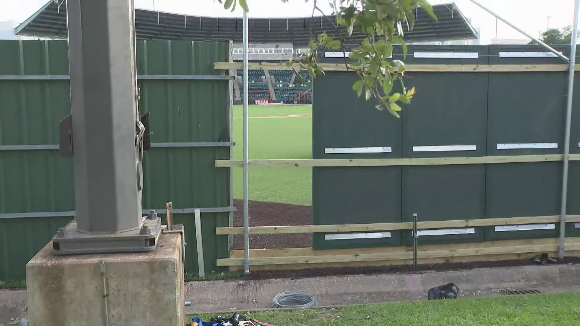 The Longhorns are set to host Houston Christian University on Friday afternoon.
