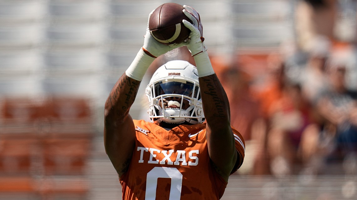 Texas Longhorn Ja'Tavion Sanders declares for 2024 NFL Draft