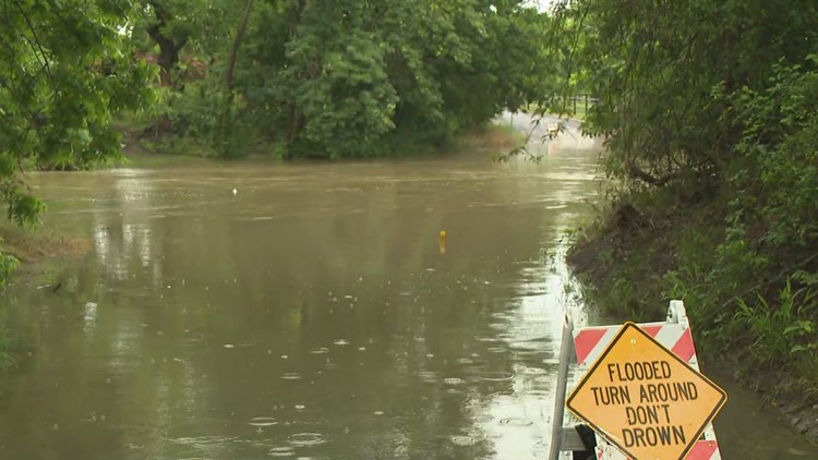 Austin-area storms cause road closures, flooding issues