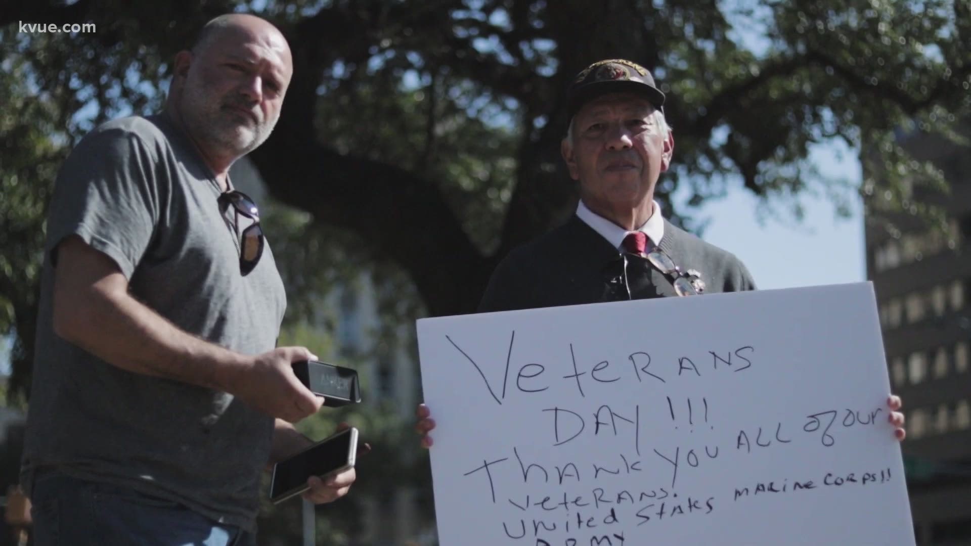 There was no special parade for veterans at the Texas Capitol this year. But Erica Proffer tells us some still wanted to make Veterans Day something extra.