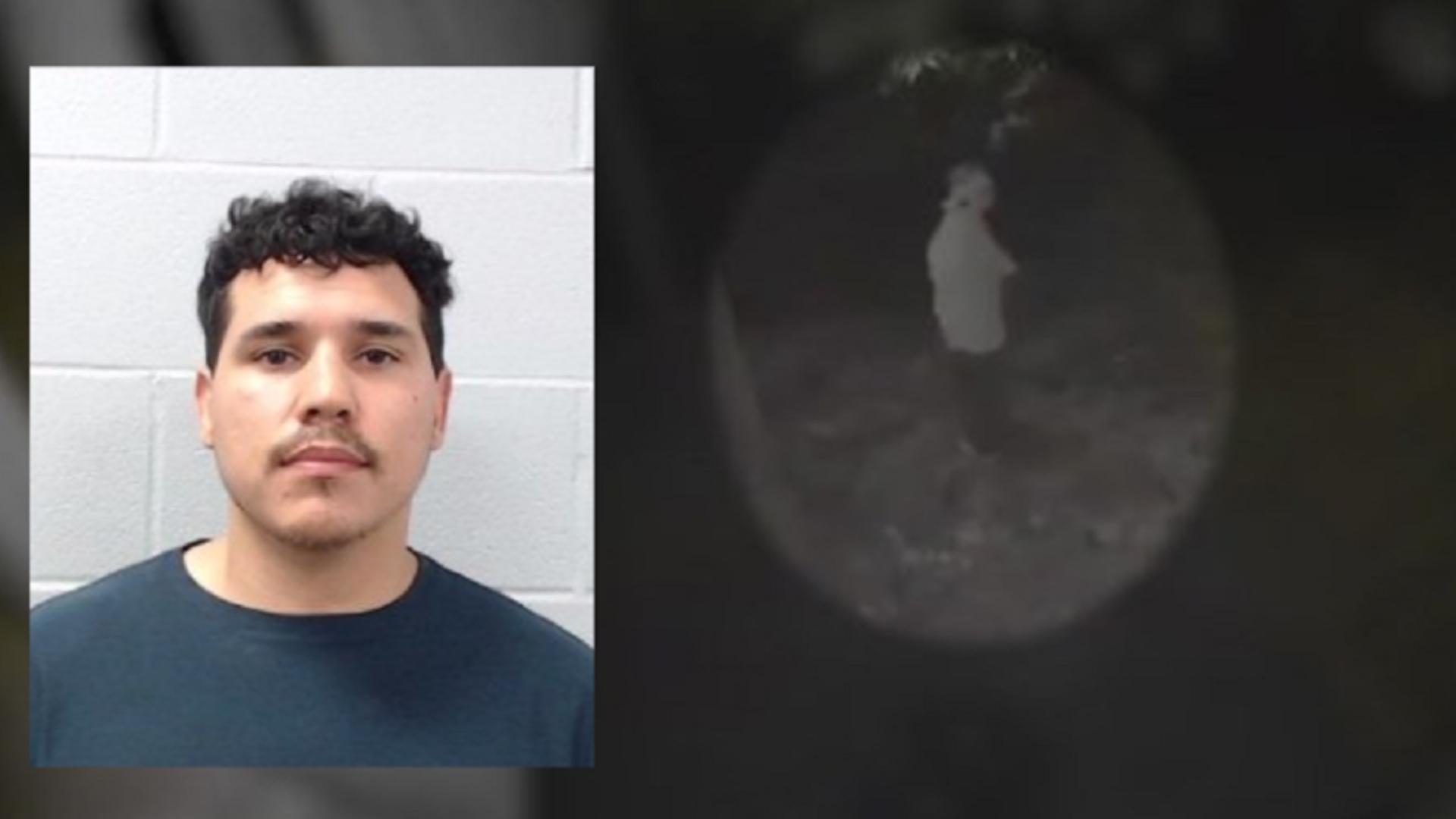 San Marcos police have arrested a man in connection with sexually-motivated crimes at an apartment complex.