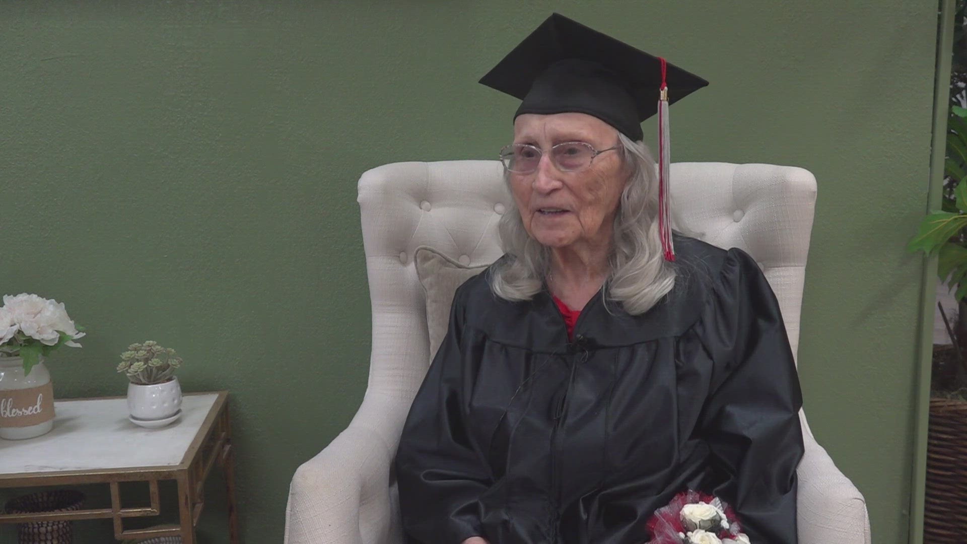 Margie Ward has owned a business in Big Spring for 70+ years, but she never went to high school. In 2022, she decided she was going to strive for higher education.