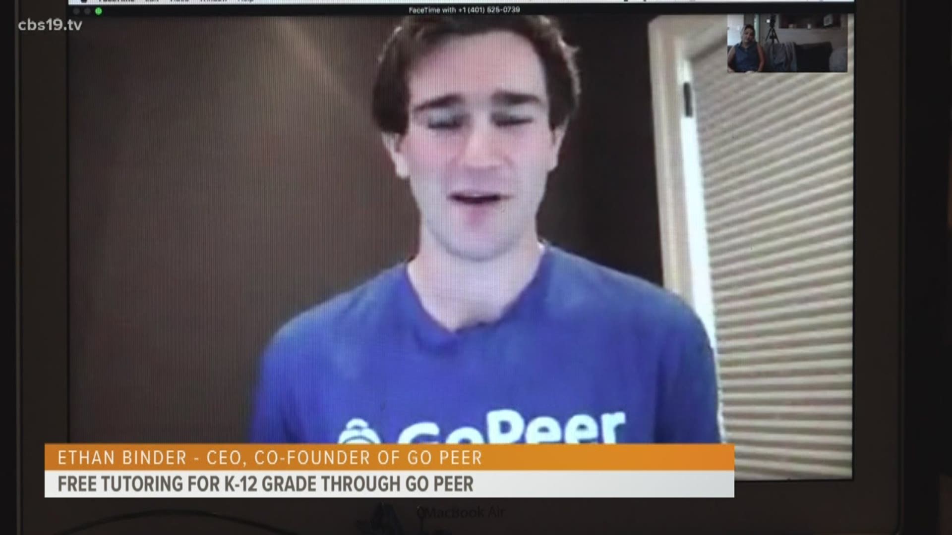 East Texas kids who need help with school, can get one-on-one tutoring from students at top-tier universities across the country through GoPeer.