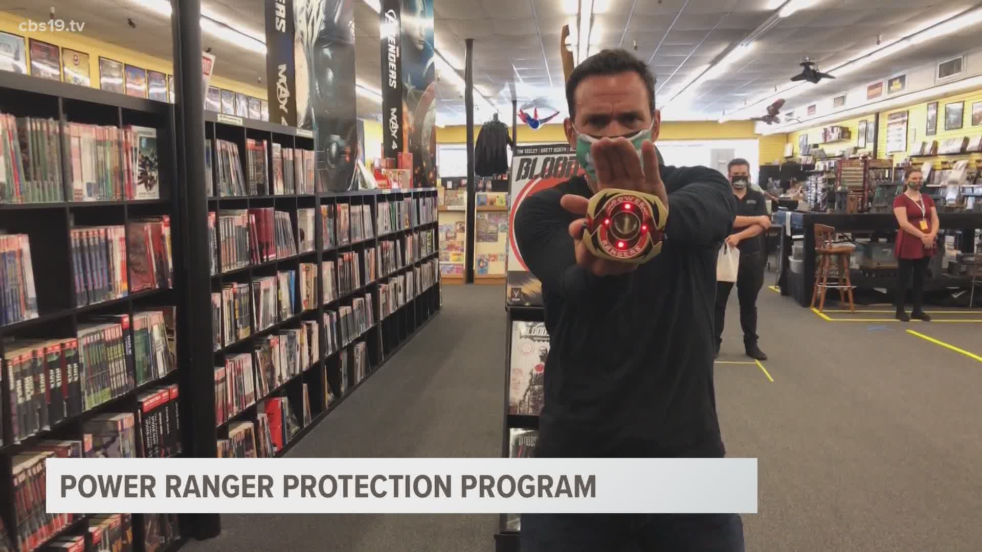 Former Power Rangers star Jason David Frank created the Power Ranger Protection Program to help bring business to comic shops who have been affected by COVID-19.