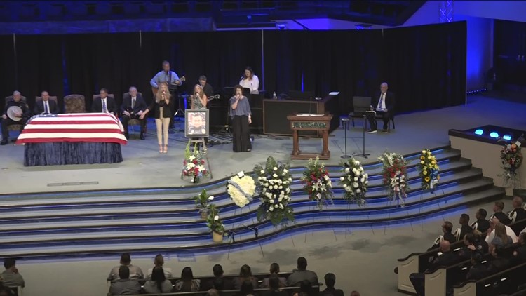 Emotional funeral service for Deputy Lorenzo Bustos
