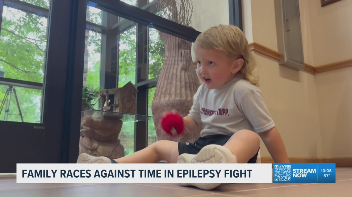 After a harrowing epilepsy diagnosis, a Smith County family seeks funds for a seizure-alert dog to help their 3-year-old son manage unpredictable medical crises.