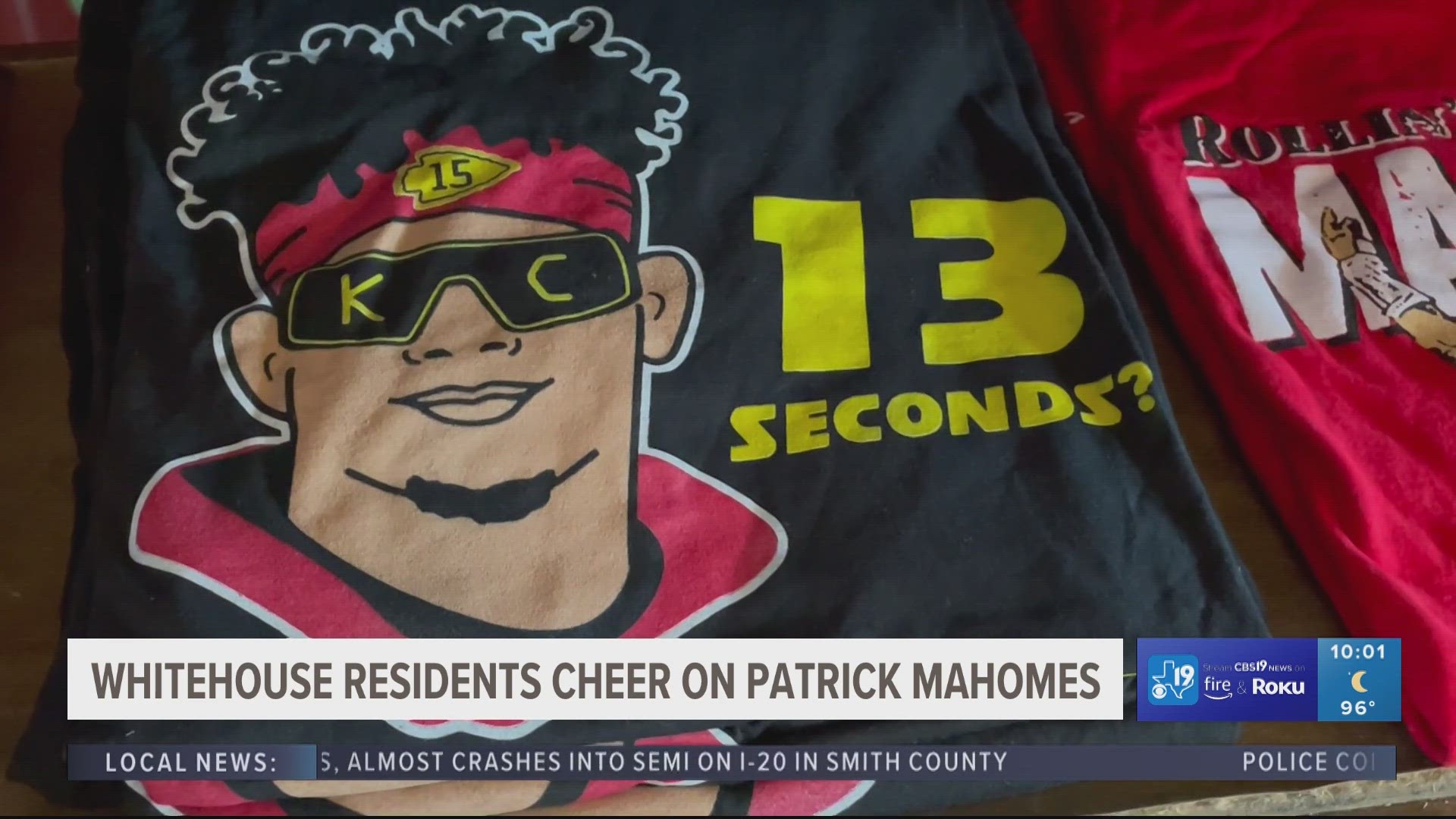 A Mahomes themed party was held at Montez Creekside Kitchen where Kansas City Chiefs fans were ready to cheer on their hometown star.