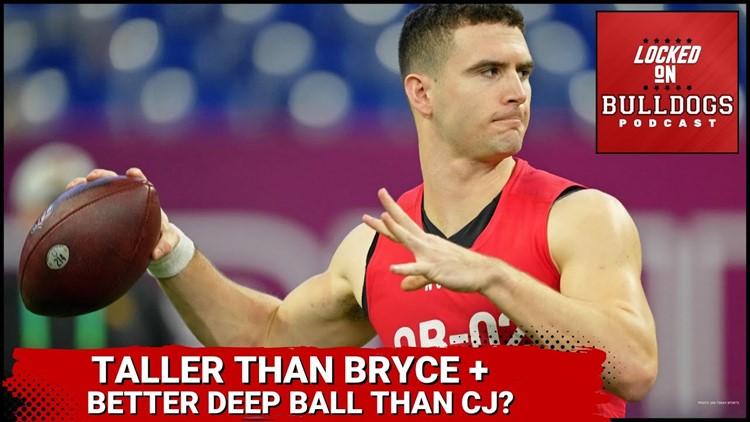 All Stetson Bennett does is prove people wrong. After showing out at the combine his stock is rising