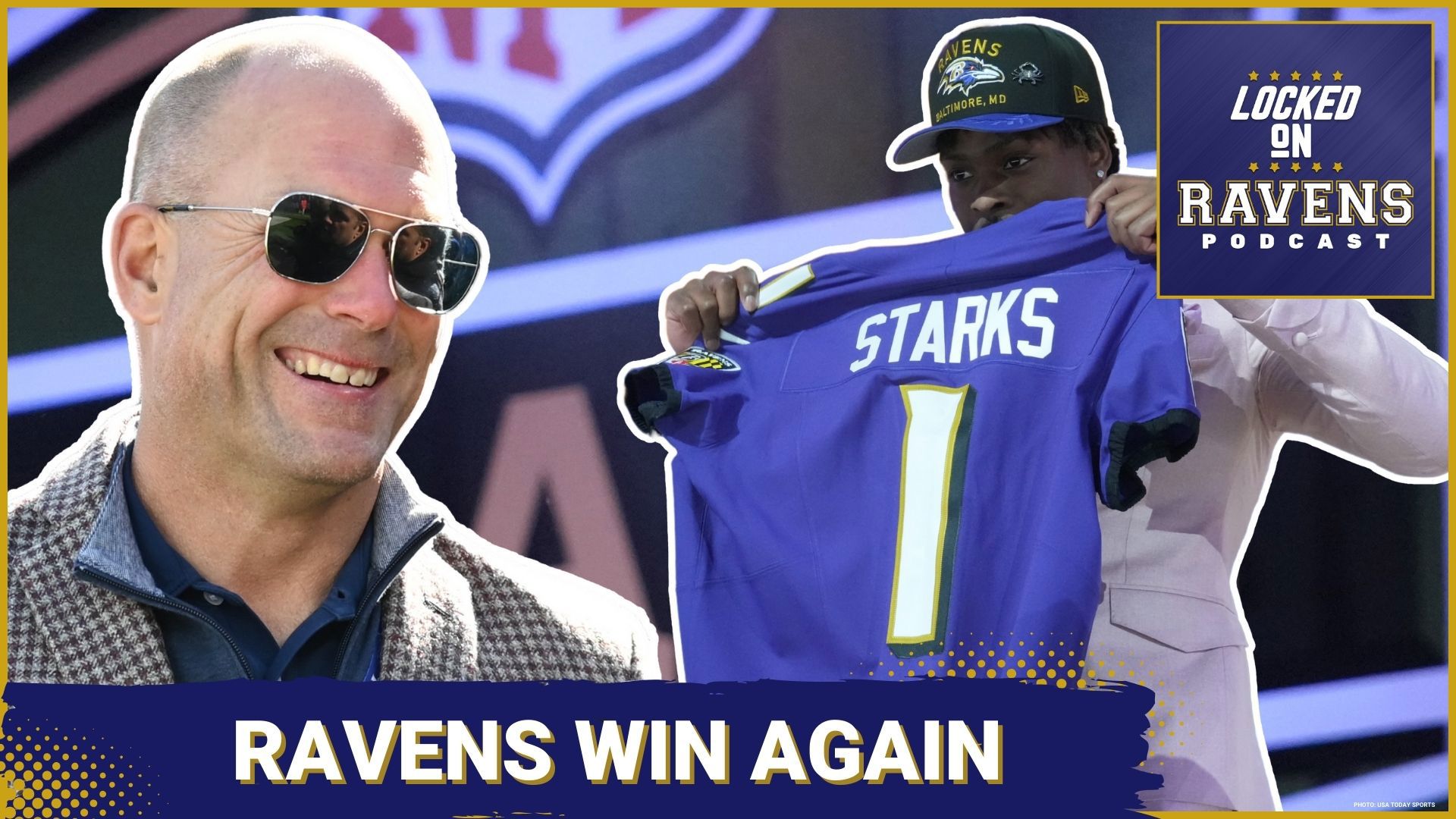 We look at the Baltimore Ravens winning big on Day 1 of the 2025 NFL draft with Malaki Starks, discussing what Starks brings to Baltimore and more.