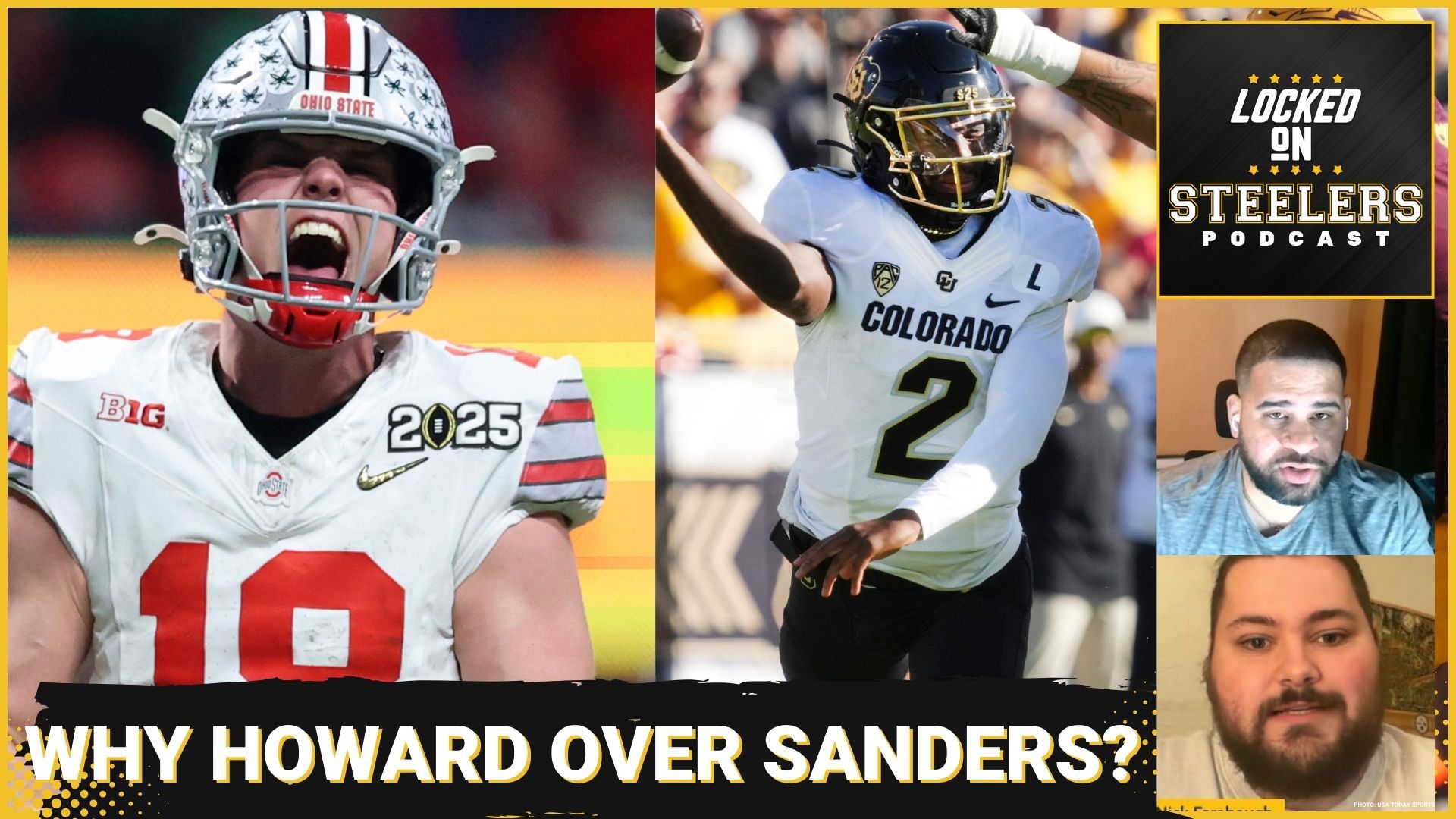 The Steelers had several chances to draft Shedeur Sanders at quarterback, but ultimately chose to select Will Howard. Why was that the plan?