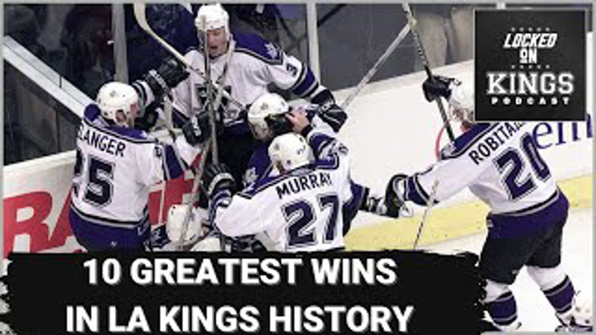 Today we countdown the 10 greatest wins in Kings history. They include historic comebacks, big upsets and Staley Cup clinchers on this edition of Locked on LA Kings.