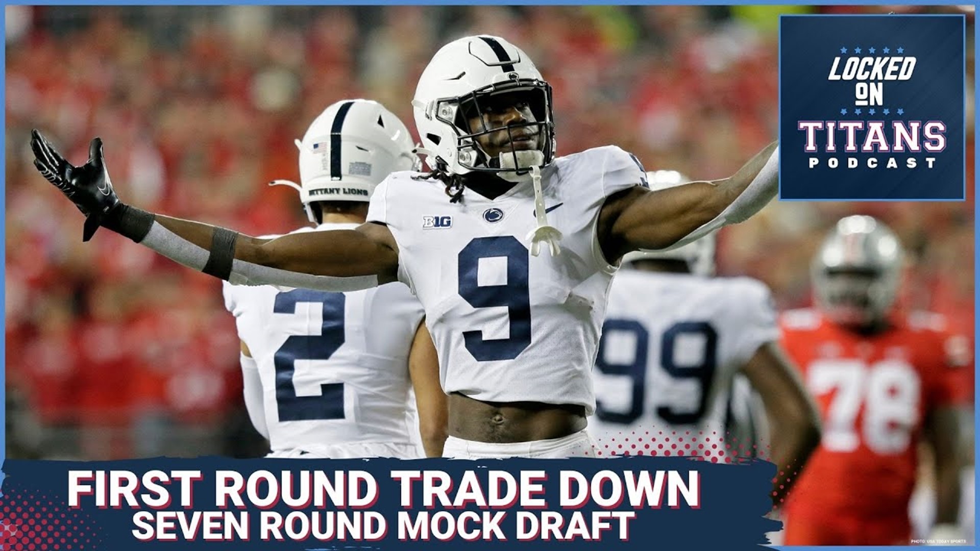 Tennessee Titans TRADE DOWN in First Round in Seven Round Mock