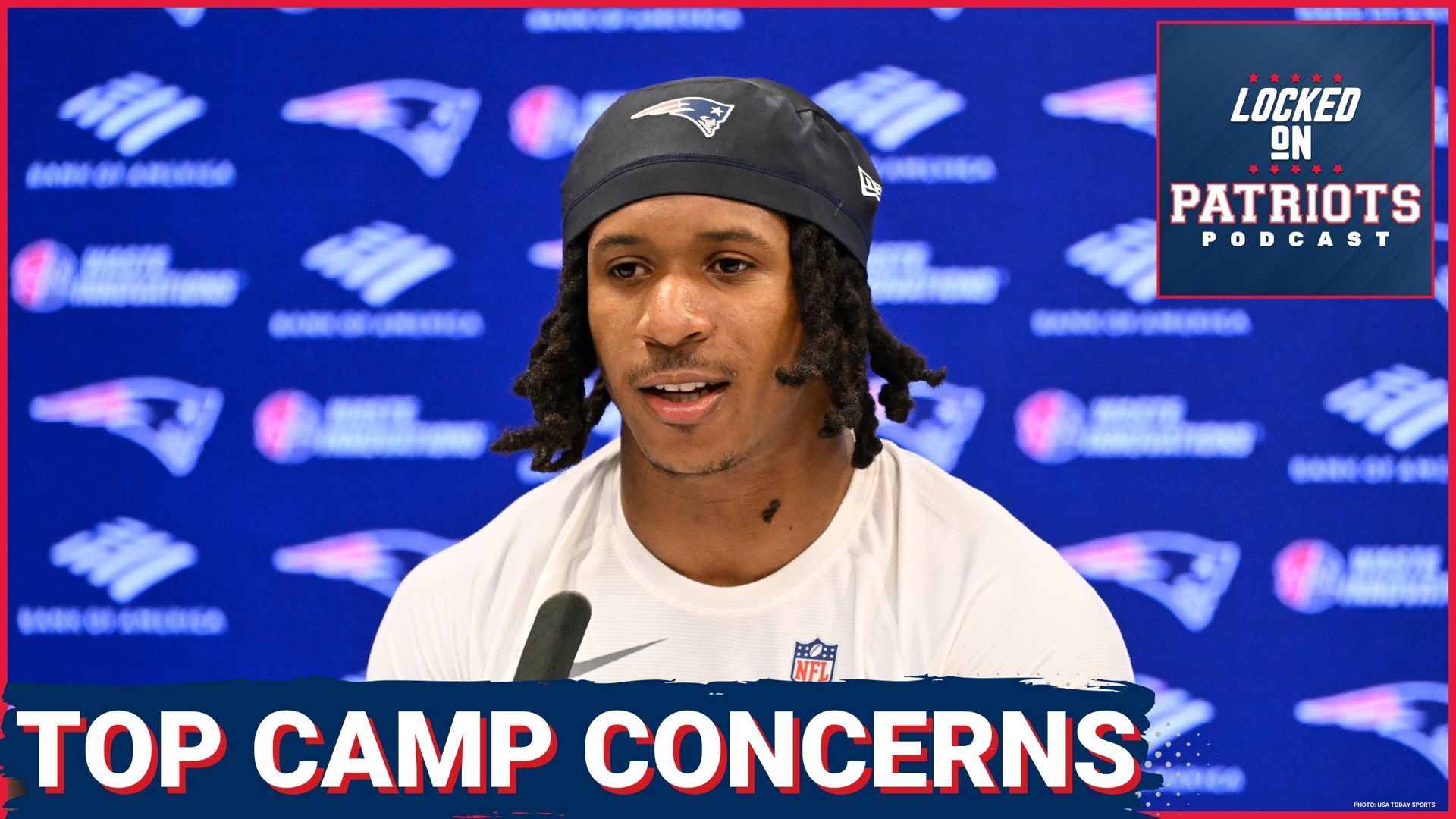 Nick Cattles breaks down New England's pre-training camp concerns.