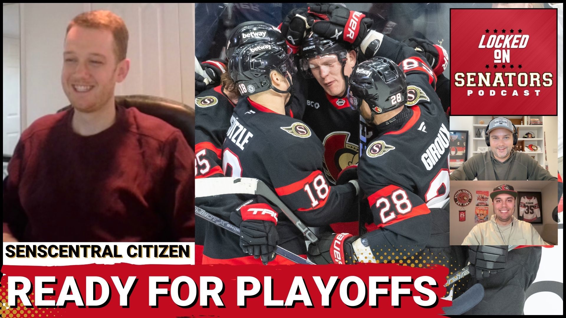 The Ottawa Senators are locked into the top Wild Card spot in the Eastern Conference!