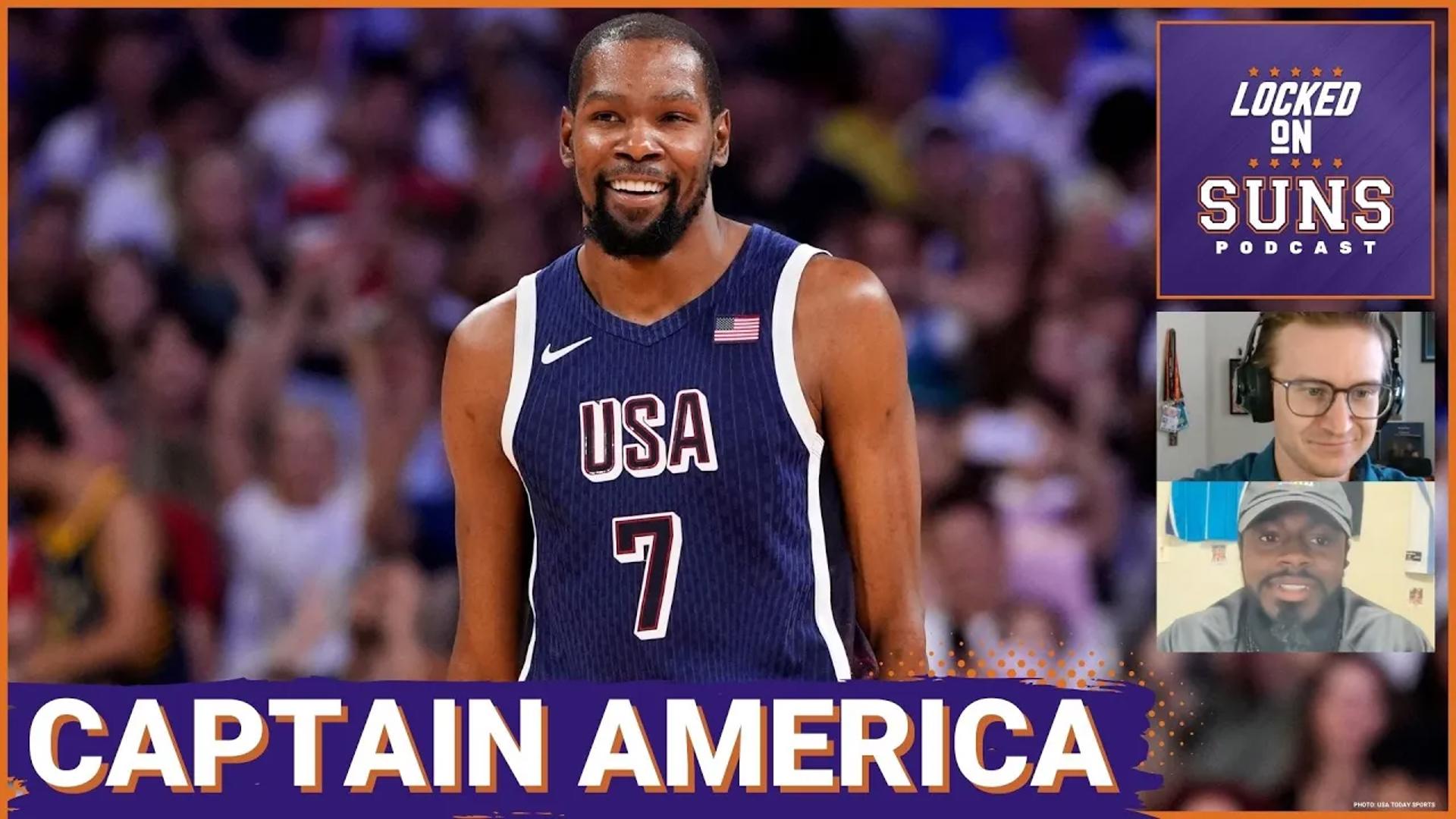 Phoenix Suns star Kevin Durant closed out a tight win over Serbia for Team USA on Thursday to clinch a spot in the gold medal game, once again delivering for the U.S