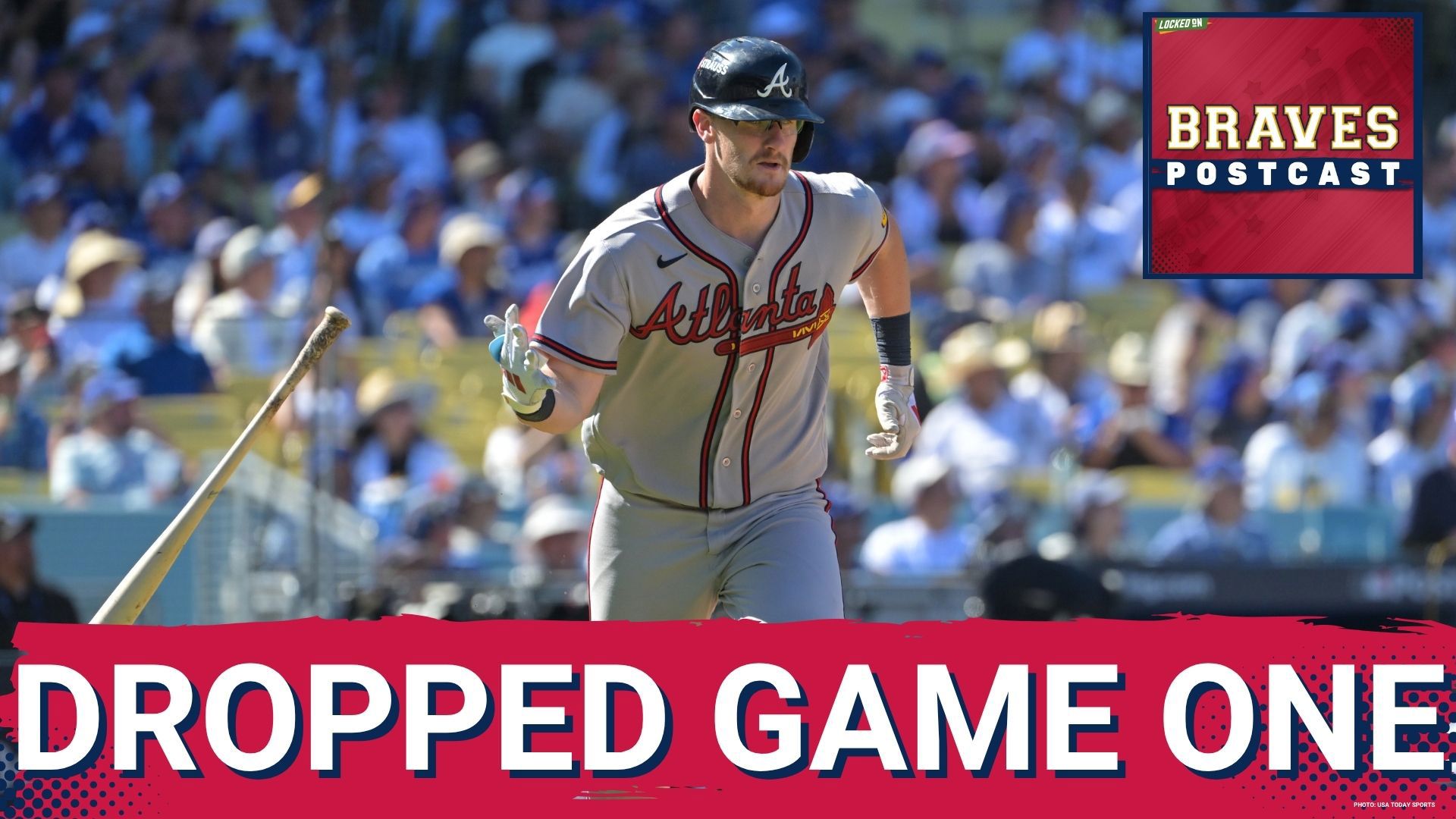 Poor Document Image Example BRAVES POSTCAST: Atlanta Braves drop NLDS opener to LA Dodgers w/ POOR ...
