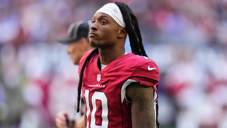 Former Houston Texans' star receiver DeAndre Hopkins now without a team