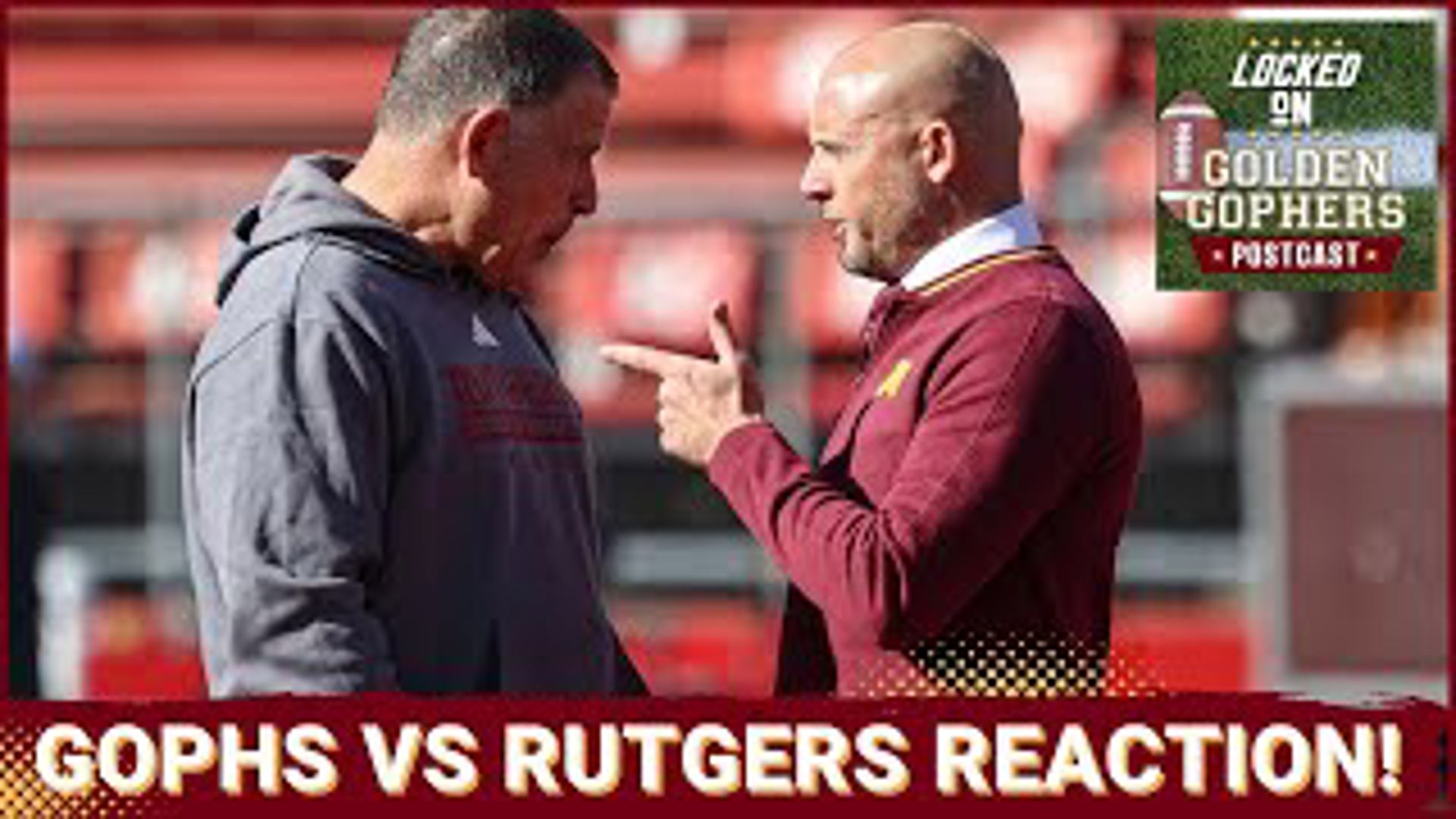 The Minnesota Gophers collapsed in the fourth-quarter today against their former quarterback Athan Kaliakmanis and Rutgers.