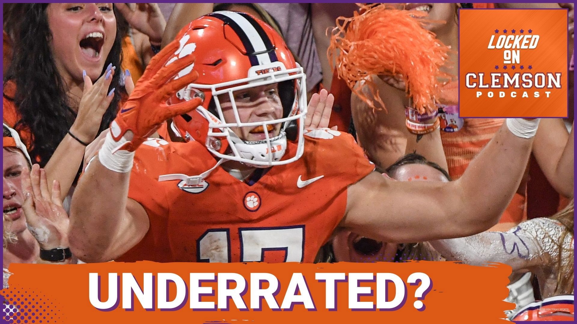 Clemson linebacker Wade Woodaz isn't just underrated, he's criminally overlooked.