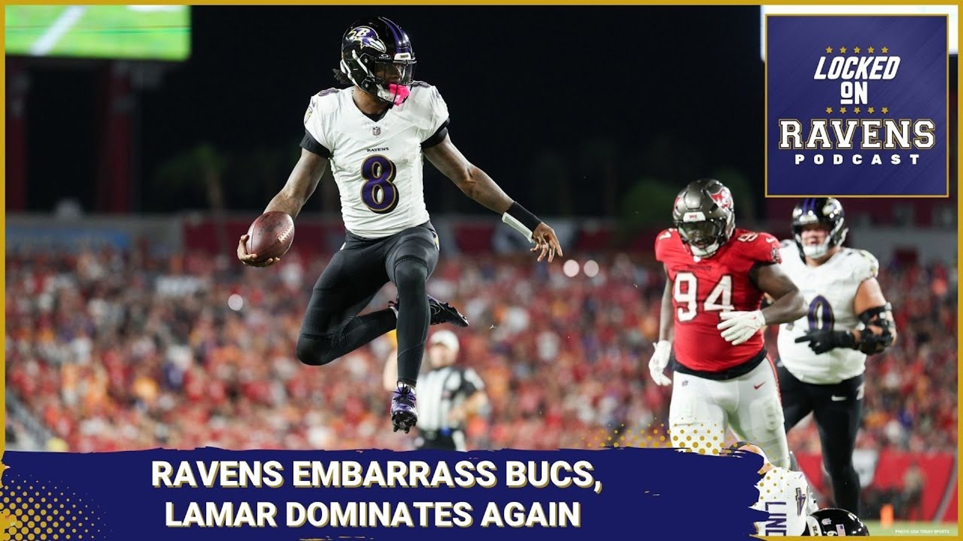 We look at the Baltimore Ravens embarrassing the Tampa Bay Buccaneers in Week 7, looking at what happened in the game and more.