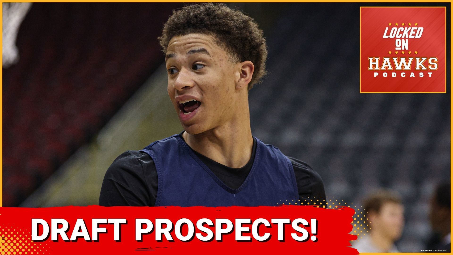 The show focuses on Atlanta Hawks 2025 NBA Draft prospects, including Rasheer Fleming, Carter Bryant, Cedric Coward, Noah Penda, Drake Powell, and Maxime Raynaud.