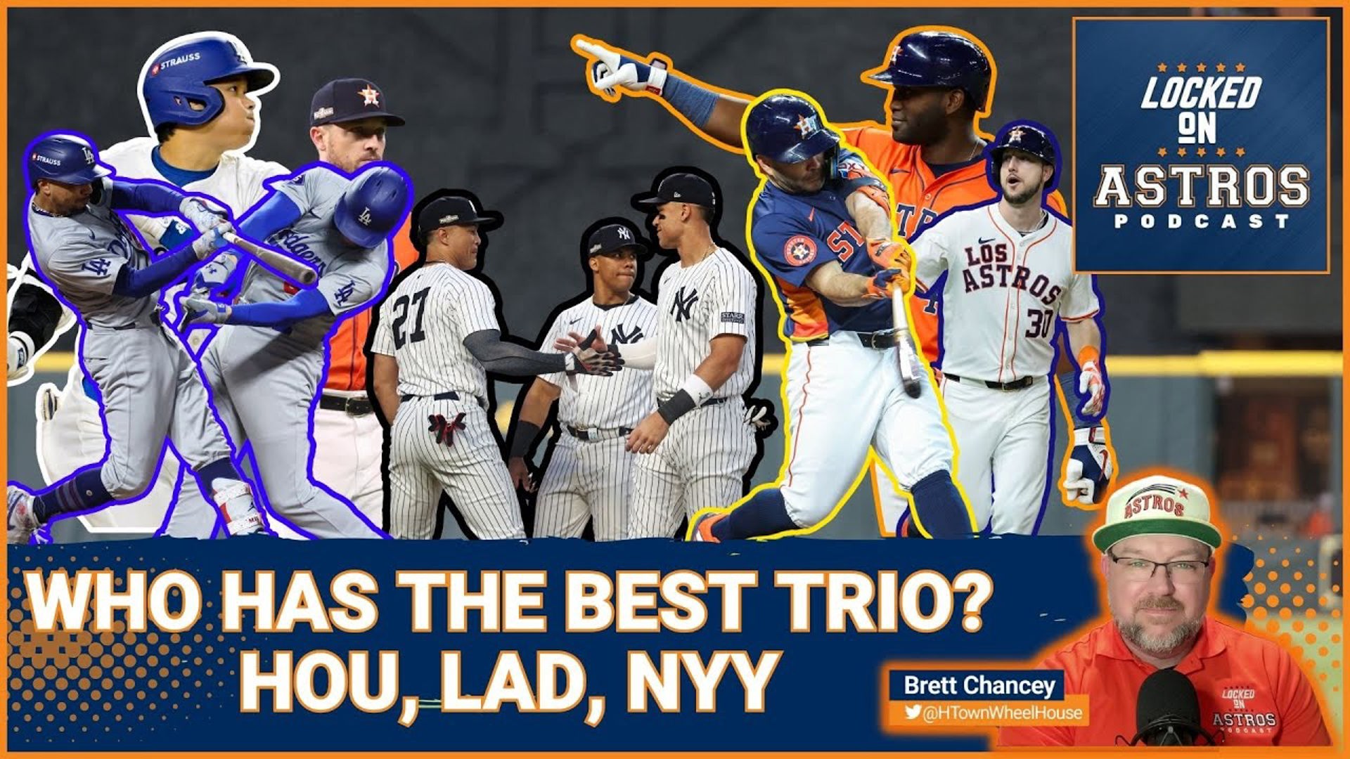 Who has the best BIG 3? HOU, NYY or LAD?