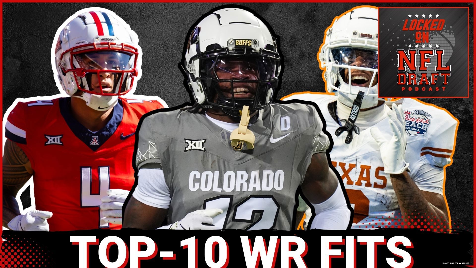 In this episode of the Locked on NFL Draft podcast, hosts Damian Parson and Keith Sanchez rank the top 10 wide receivers from the 2025 NFL Draft post-draft.