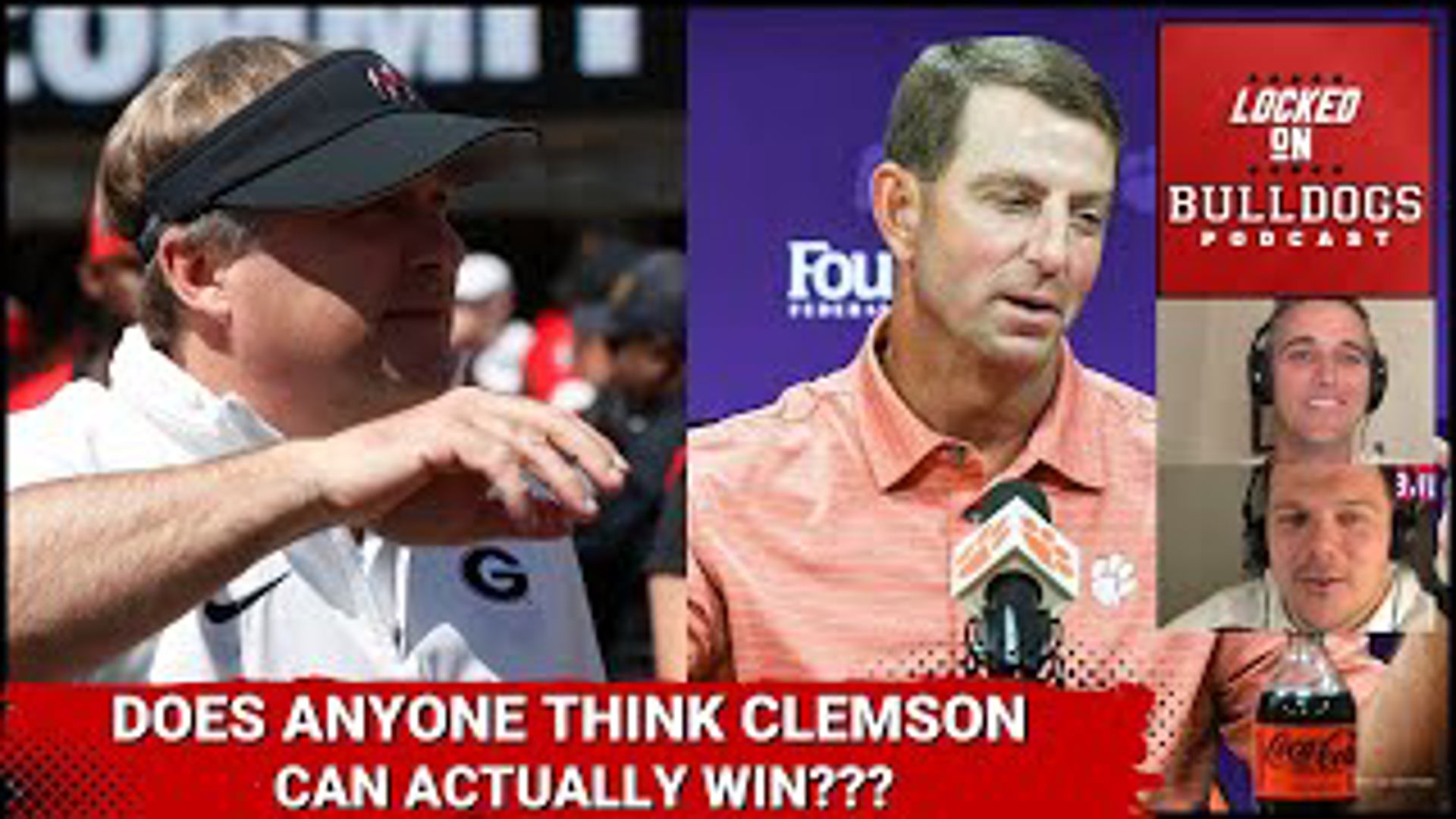 Georgia Football is better than Clemson in every way. But does that mean Clemson can't win??