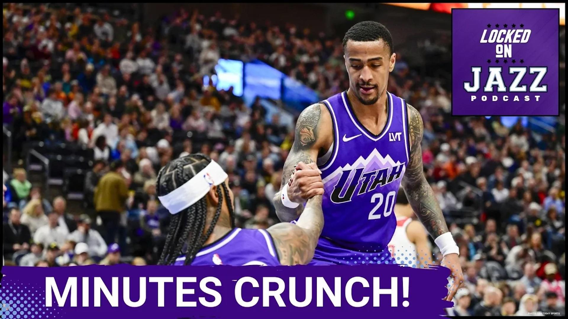 Discover the complex balance of managing Utah Jazz player minutes with David Locke, the radio voice of the Utah Jazz