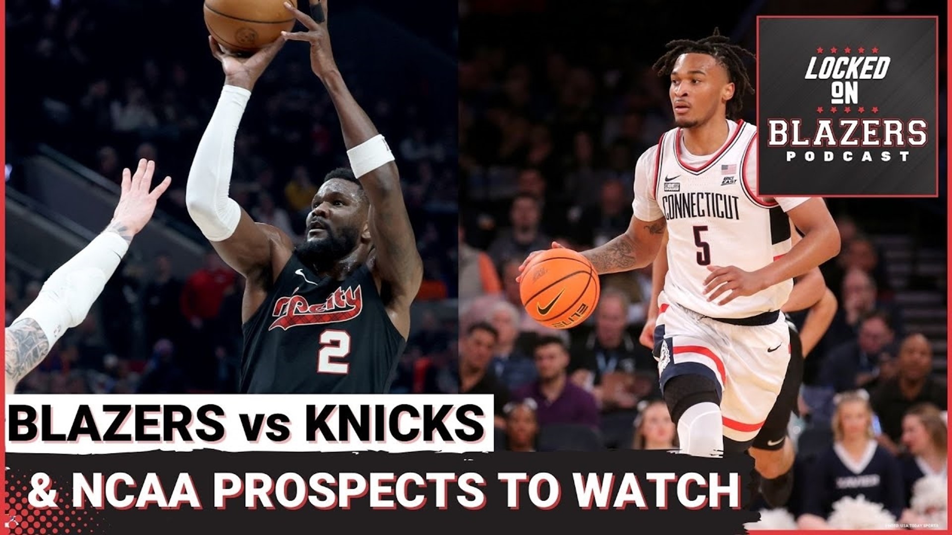 Deandre Ayton continues an impressive March in the Trail Blazers' loss to the New York Knicks. Plus, a full Friday viewers guide to watching NBA prospects.